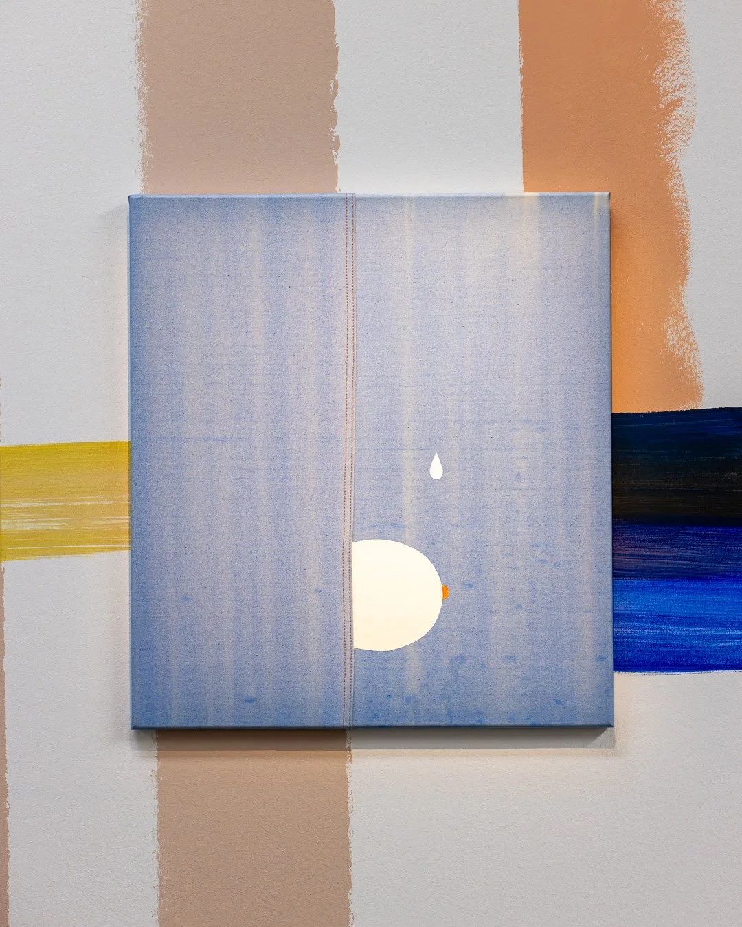 SAMMLUNGSINTERVENTION AMY SILLMAN | KUNSTMUSEUM BERN⁠
&ndash; 2.11.2025⁠
⁠
MONIKA BAER, Out Now, 2009/2021⁠
Kunstmuseum Bern, Stiftung Kunsthalle Bern⁠
⁠
Amy Sillman integriert Monika Baers Malerei in ihre Intervention als Beispiel f&uuml;r ein Denke