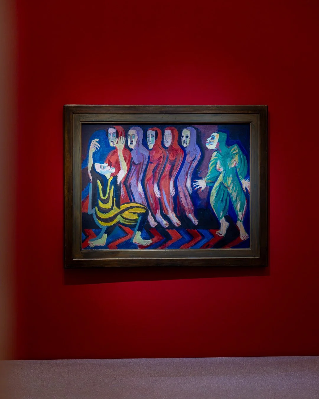 KIRCHNER. PICASSO | LWL-MUSEUM F&Uuml;R KUNST UND KULTUR M&Uuml;NSTER &ndash; 18.1.26⁠
⁠
ERNST LUDWIG KIRCHNER (1880&ndash;1938)⁠
Totentanz der Mary Wigman | Dance of Death by Mary Wigman, 1926&ndash;28 (VdR 98 | CoF 98)⁠
Galerie Henze &amp; Ketterer