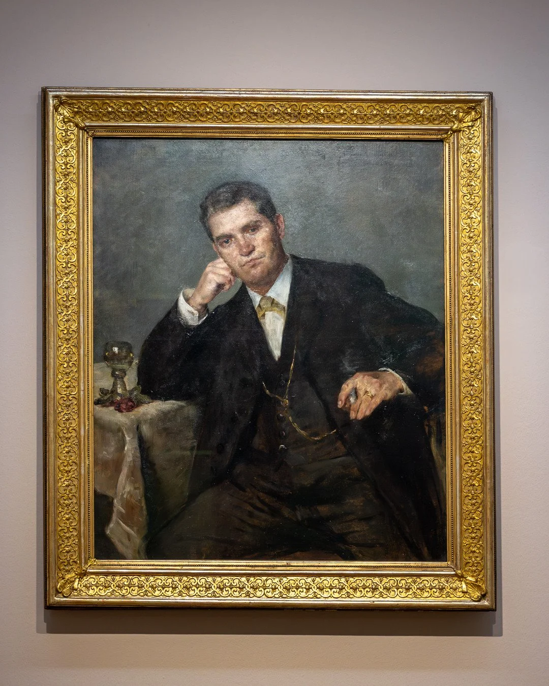 LOVIS CORINTH &ndash; BILDRAUSCH⁠
nur noch | only until 18.01.2026⁠
⁠
LOVIS CORINTH⁠
Franz Heinrich Corinth, der Vater des K&uuml;nstlers, 1883⁠
St&auml;dtische Galerie im Lenbachhaus und Kunstbau M&uuml;nchen⁠
⁠
Mit dem Bildnis seines Vaters entstan