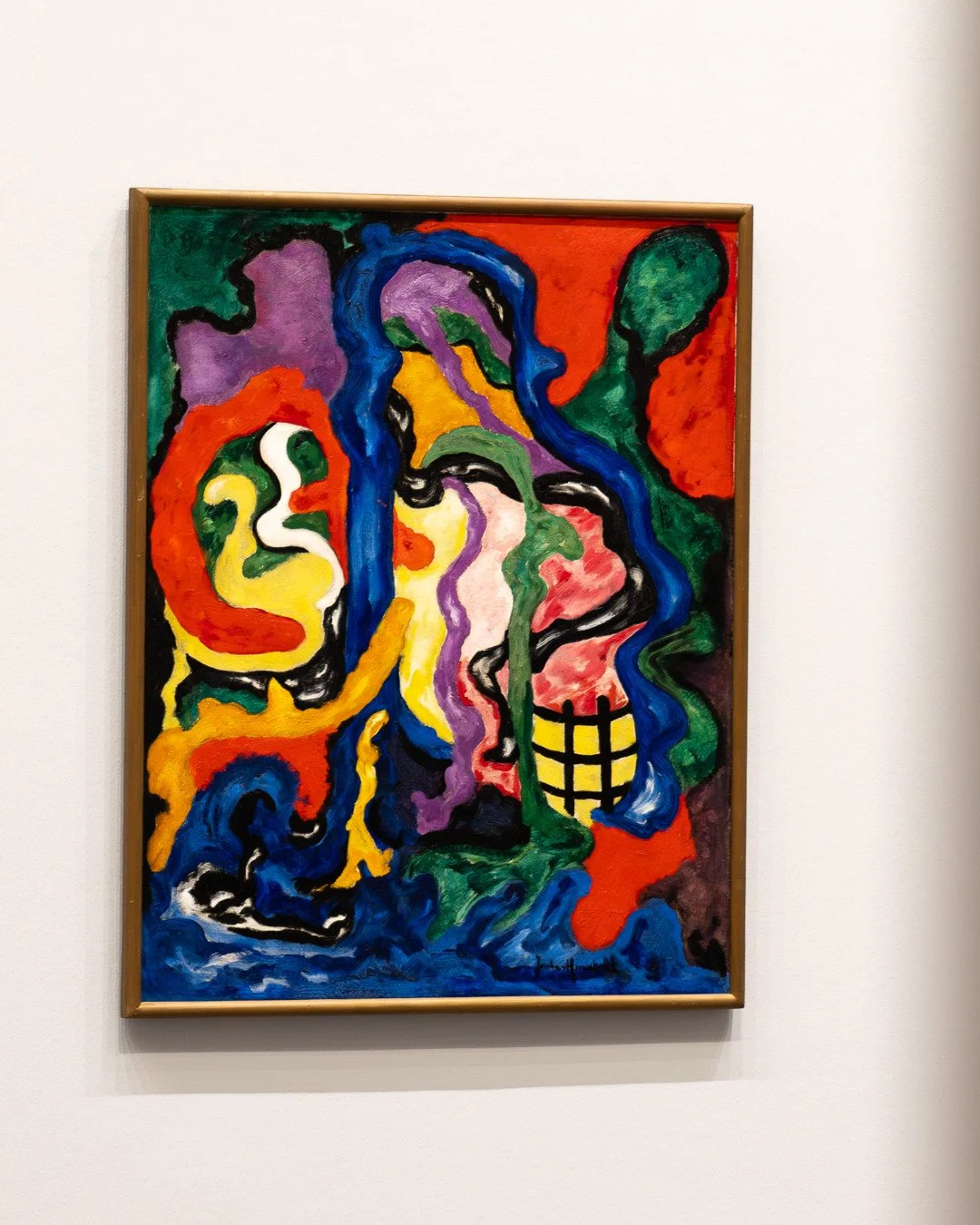 QUEERE MODERNE. 1900 BIS 1950⁠
K20 @kunstsammlungnrw⁠
⁠
JACOBA VAN HEEMSKERCK⁠
Bild no. 105 | Composition No. 105, 1915&ndash;1920⁠
⁠
Kunstmuseum Den Haag &ndash; bequest Marie Tak van Poortvliet⁠
⁠
Nach ihrer R&uuml;ckkehr aus Paris 1904 wurden Jaco