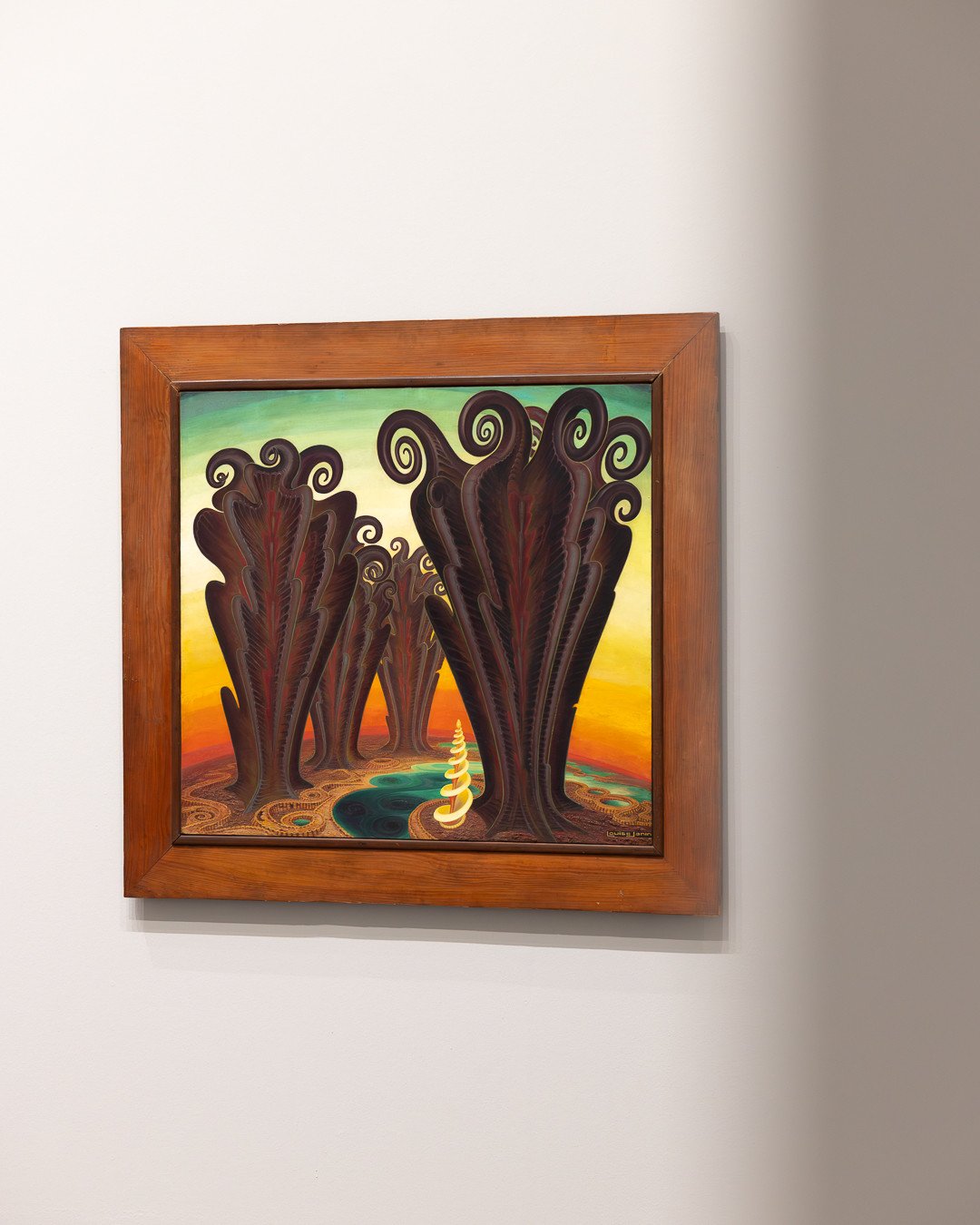 QUEERE MODERNE. 1900 BIS 1950
K20 D&uuml;sseldorf

LOUISE JANIN
Les Plantes dress&eacute;es | Erect Plants, 1934
Collection Lucile Audouy

Louise Janins Fr&uuml;hwerk war einem in ostasiatischen Traditionen verankerten Symbolismus gewidmet. 1923 zog 