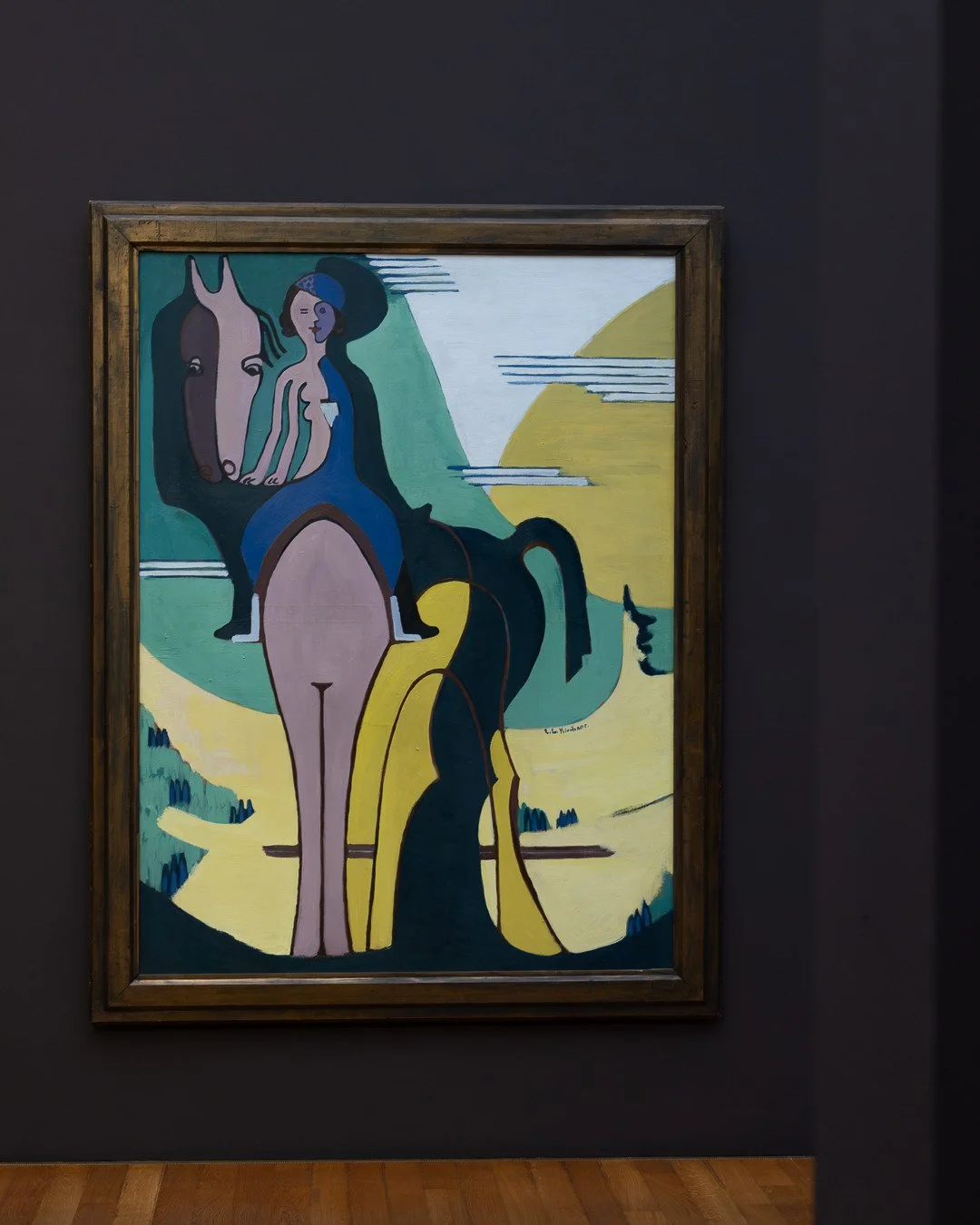 KIRCHNER. PICASSO⁠
Kirchner Museum Davos &ndash; bis 03.05.2026⁠
⁠
Ein Fest f&uuml;r die Sinne &ndash; und f&uuml;r das genaue Sehen.⁠
⁠
ERNST LUDWIG KIRCHNER⁠
Reiterin (Woman Rider), 1931&ndash;32⁠
Kirchner Museum Davos, Schenkung Nachlass Ernst Lud