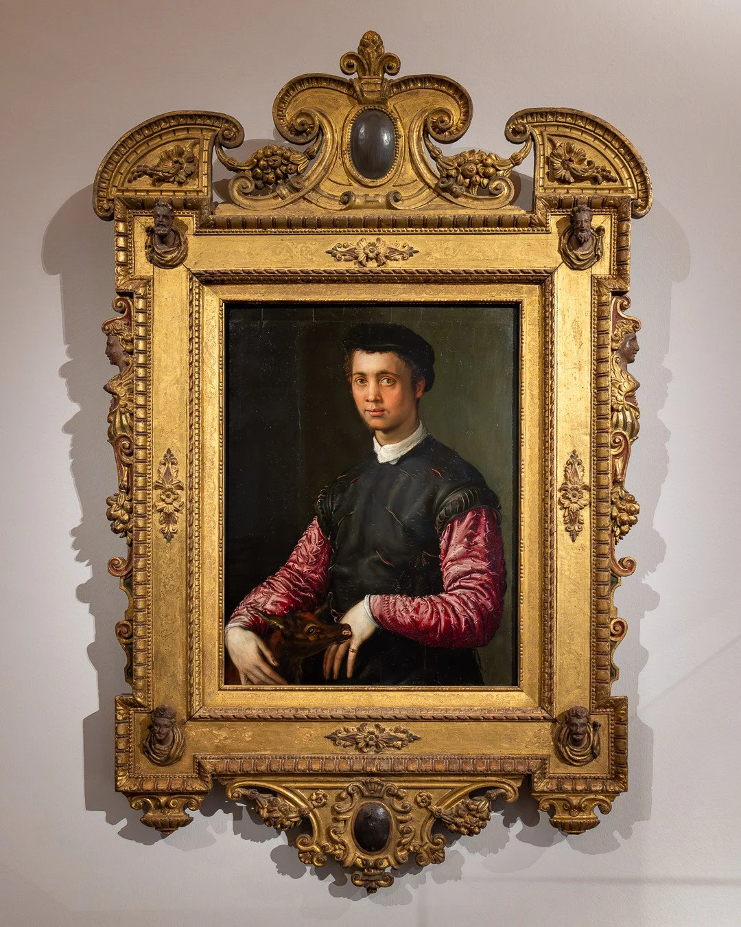 NOBLE BEGIERDEN.⁠
EINE GESCHICHTE DES EUROP&Auml;ISCHEN KUNSTMARKTS⁠
Gartenpalais Liechtenstein, Wien &ndash; nur noch bis 06.04.2026⁠
⁠
FRANCESCO DE&rsquo; ROSSI, GENANNT SALVIATI⁠
Portr&auml;t eines jungen Mannes, 1543/48⁠
LIECHTENSTEIN. The Prince