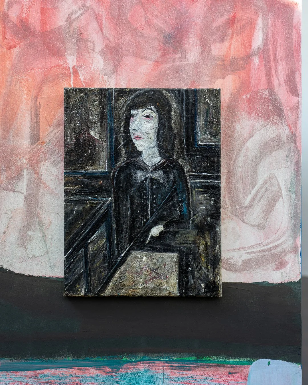 AMY SILLMAN. OH, CLOCK! &ndash; SAMMLUNGSPR&Auml;SENTATION⁠
Ludwig Forum f&uuml;r Internationale Kunst, Aachen &ndash; 24.05.2026⁠
⁠
ELLEN GRONEMEYER⁠
Tipsy Cat 2, 2008&ndash;09⁠
⁠
Hier w&auml;re ein Rahmen einfach zu viel. #NoFrameNeeded⁠
⁠
Im Zusam