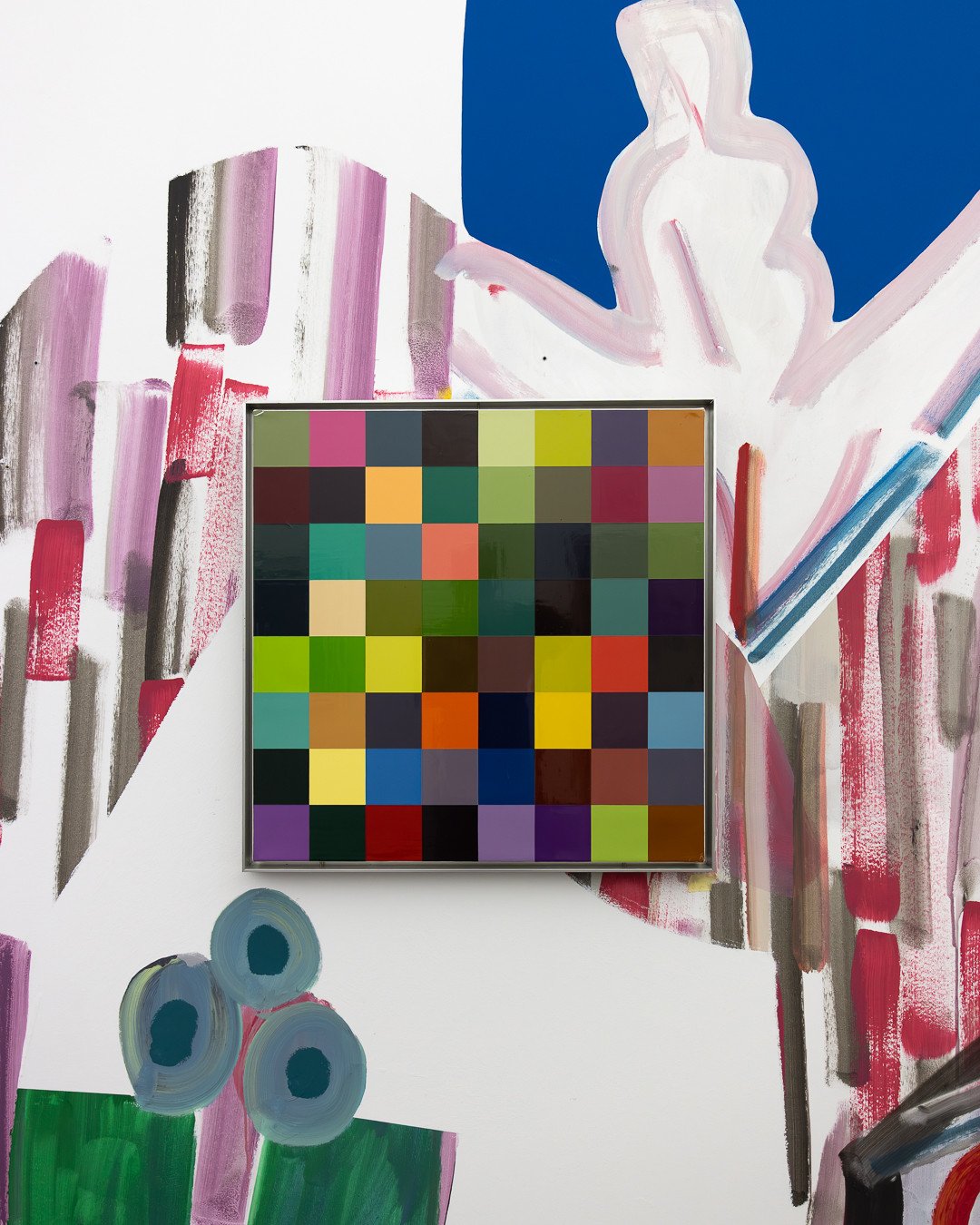 AMY SILLMAN. OH, CLOCK! &ndash; SAMMLUNGSPR&Auml;SENTATION⁠
Ludwig Forum f&uuml;r Internationale Kunst, Aachen &ndash; 24.05.2026⁠
⁠
GERHARD RICHTER⁠
Teil von Permutationen 1 - 1024, 1973/74⁠
⁠
Noch einmal Aluminium &ndash; wiederum typisch f&uuml;r 