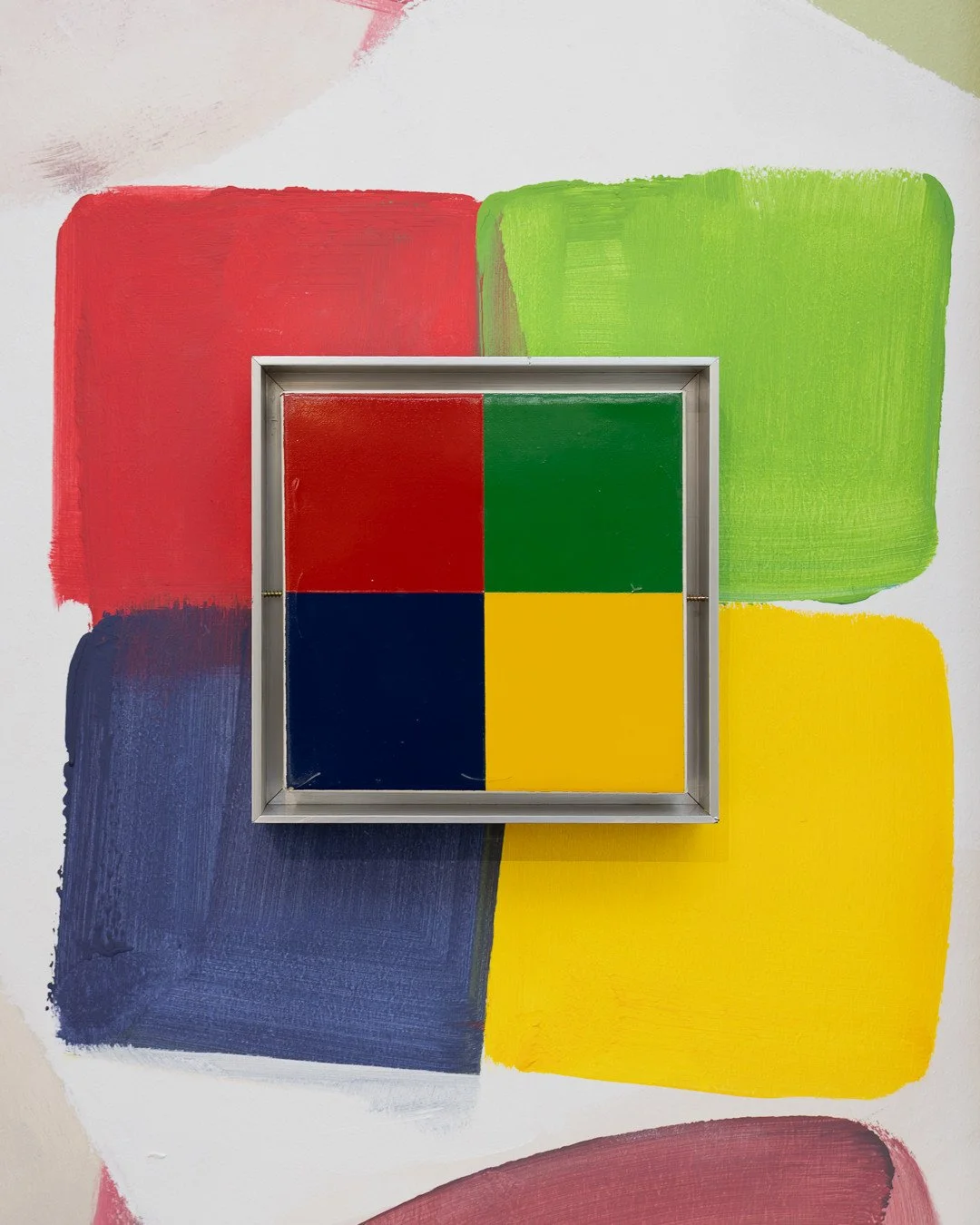 AMY SILLMAN. OH, CLOCK! &ndash; SAMMLUNGSPR&Auml;SENTATION⁠
Ludwig Forum f&uuml;r Internationale Kunst, Aachen &ndash; 24.05.2026⁠
⁠
GERHARD RICHTER⁠
Teil 1 von Permutationen 1 - 1024, 1973/74⁠
⁠
Typisch f&uuml;r die Sammlung Ludwig: eloxiertes Alumi