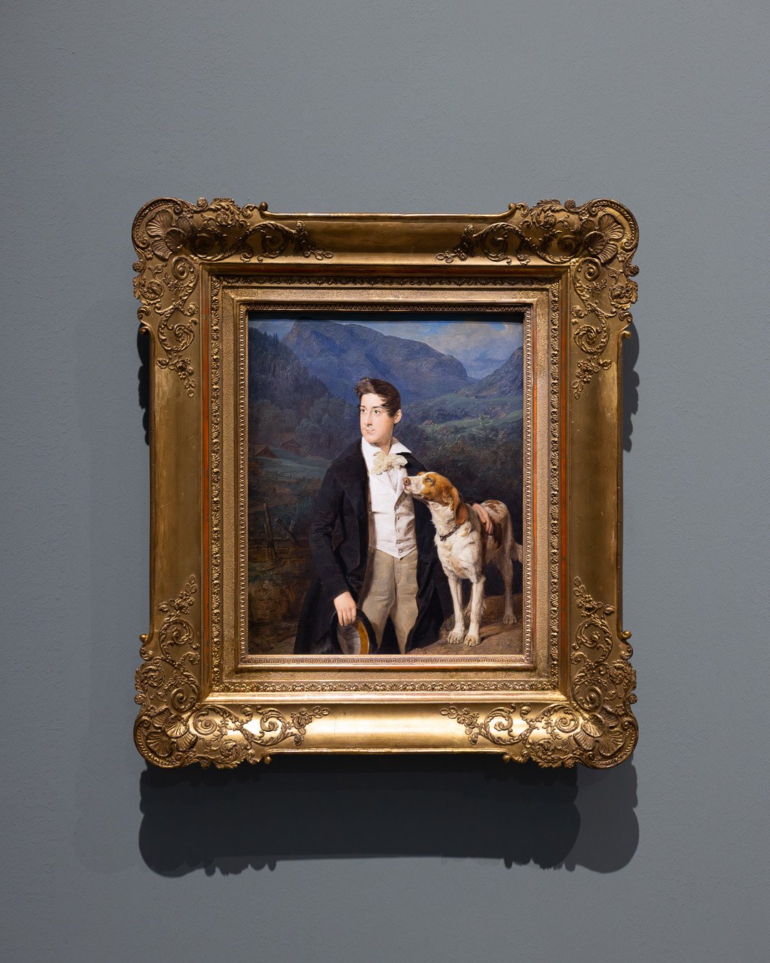 FERDINAND GEORG WALDM&Uuml;LLER⁠
⁠
NACH DER NATUR GEMALT⁠
⁠
Belvedere, Wien &ndash; nur noch | only until 14.06.2026⁠
⁠
FERDINAND GEORG WALDM&Uuml;LLER⁠
Waldm&uuml;llers Sohn Ferdinand mit Hund | Waldm&uuml;ller's Son Ferdinand with a Dog, 1836⁠
Baye