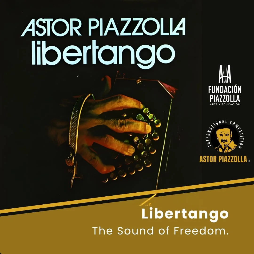 Libertango &mdash; born from libertad (freedom) and tango &mdash; marked Astor Piazzolla&rsquo;s bold artistic break and the rise of Tango Nuevo. Recorded in Milan in 1974 and produced by Aldo Pagani, (@a.pagani_edizioni_musicali ) the piece quickly 