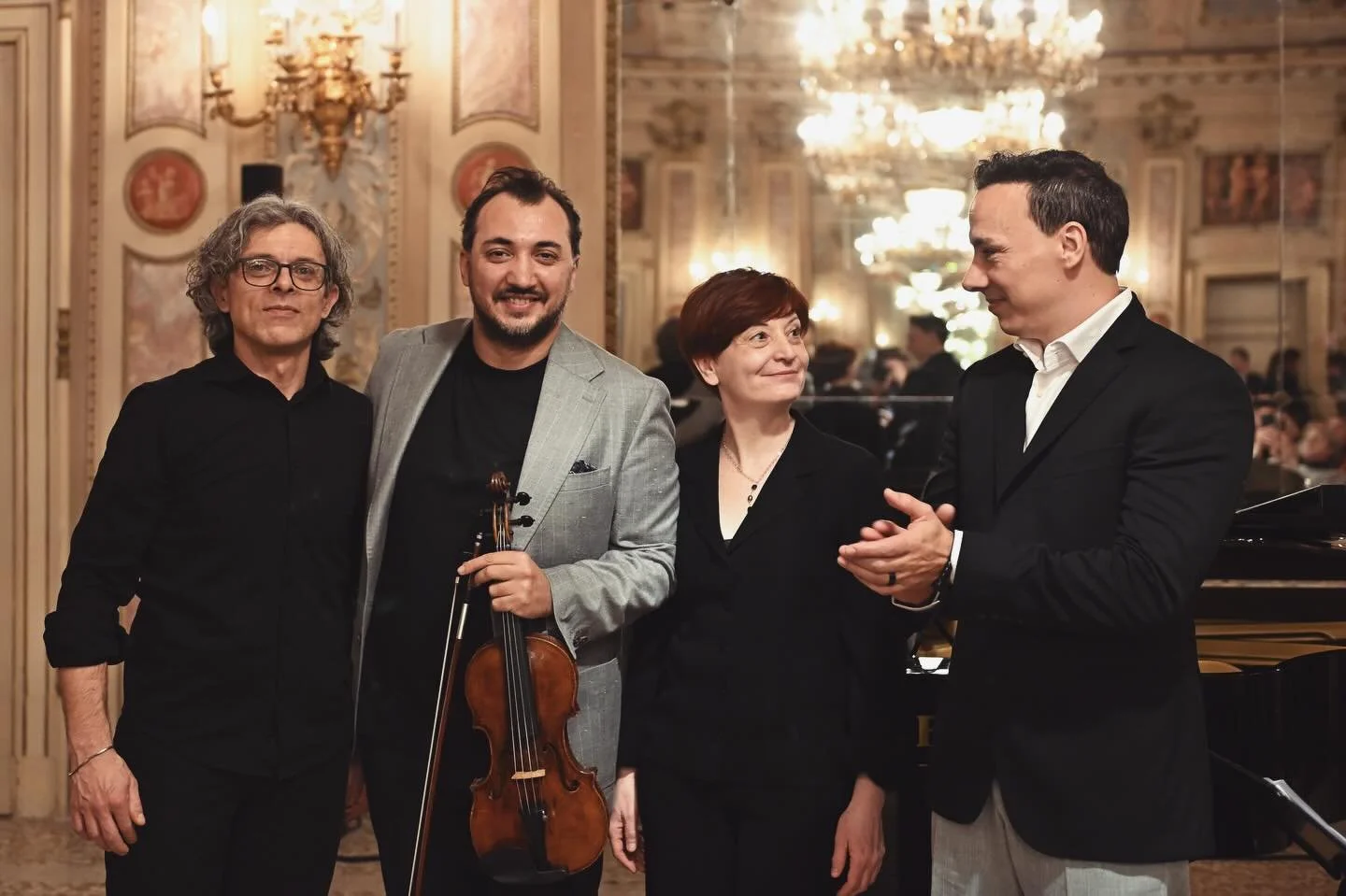 Day 2 ✨ | 28 February 2026
The Night of Virtuosos

Sala Bianca @salabianca_como, Teatro Sociale di Como.

Muhammed Yıldırır &middot; violin @muhammedyildirir 
Ilaria Costantino &middot; piano
Cesare Chiacchiaretta &middot; bandoneon @racaccordions 

