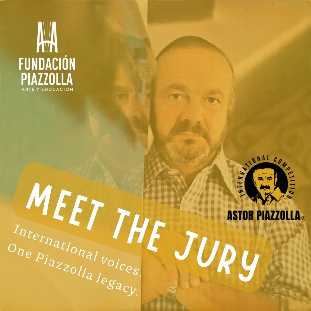 🎼 MEET THE JURY

The International Competition ASTOR PIAZZOLLA&reg; brings together an international jury of distinguished artists and music professionals for its 2nd edition in Como.

Our 16 jury members bring together a wealth of artistic experien