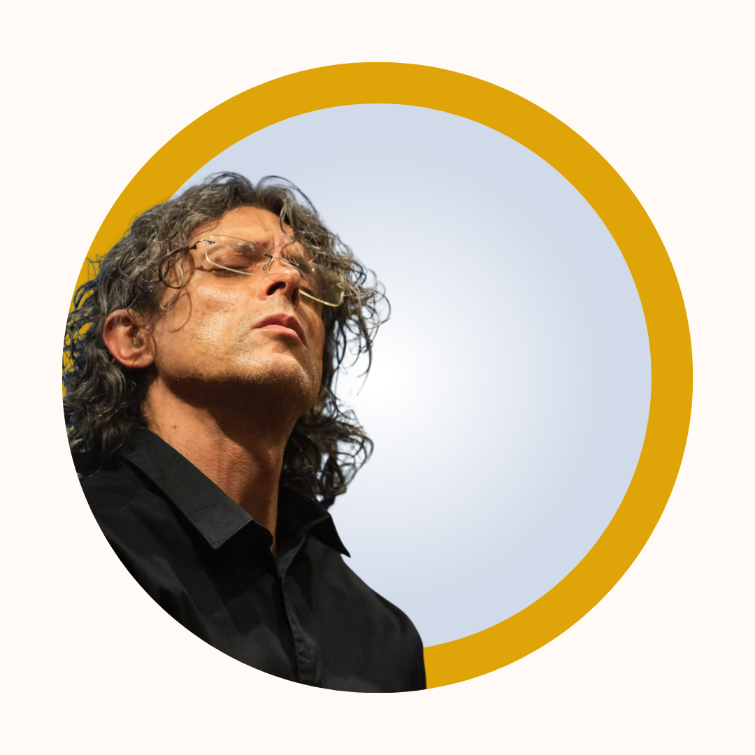 Professional portrait of Cesare Chiacchiaretta for International Competition ASTOR PIAZZOLLA