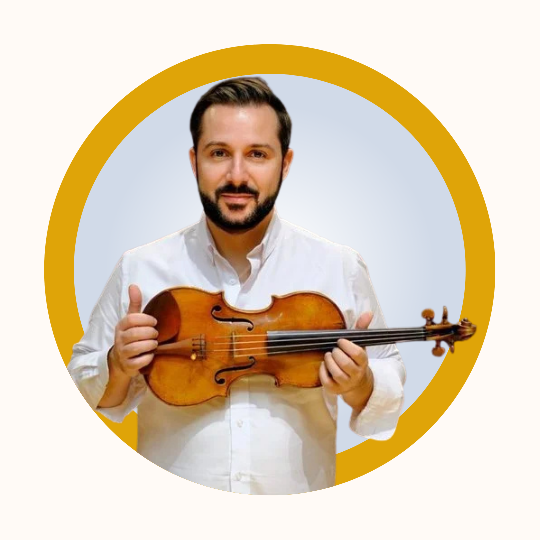 Professional portrait of Davide Alogna for International Competition ASTOR PIAZZOLLA