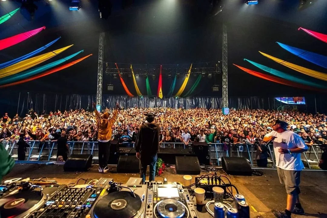 festival tent drapes - Twelve34 Productions