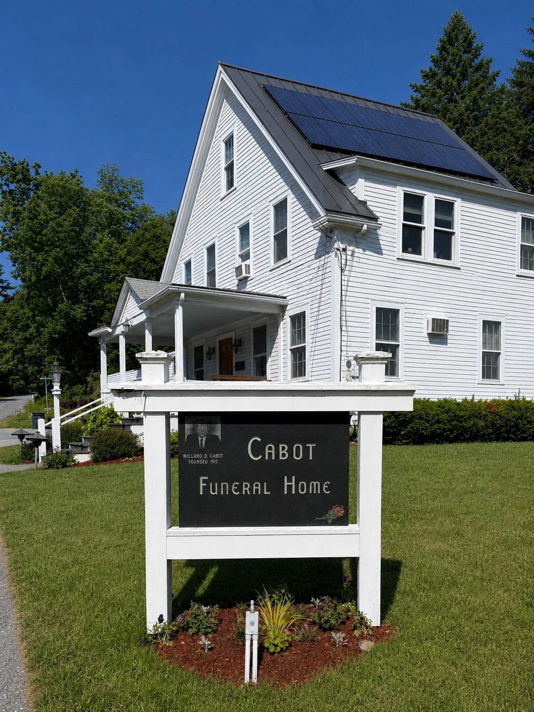 The Cabot Funeral Home in Woodstock, VT, which has been in business for more than a century.