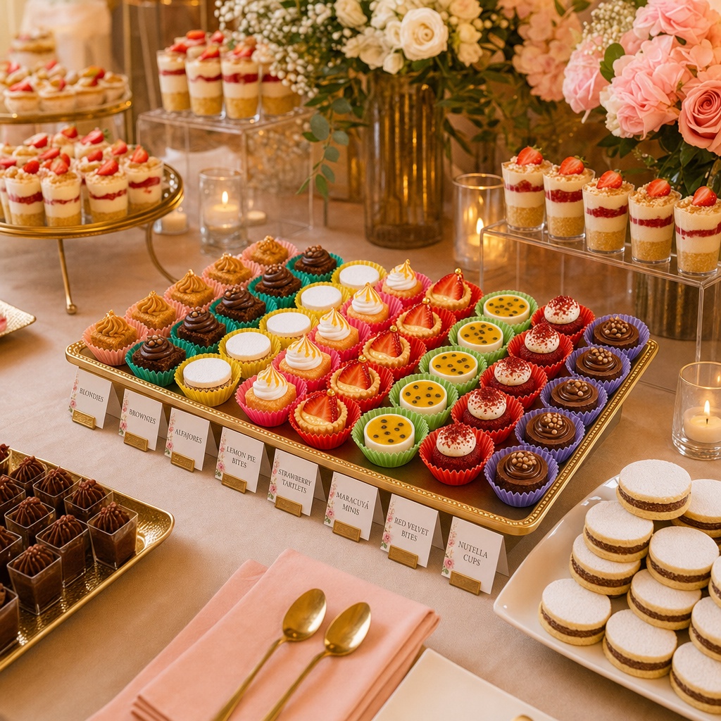 Elegant Dessert Catering for Weddings & Corporate Events.  Beautifully crafted desserts in Port St. Lucie