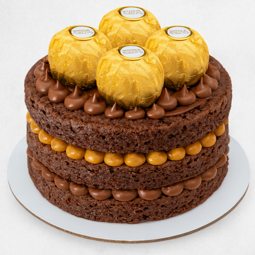 Ferrero Rocher Cake - Dolce Dolcezza Style