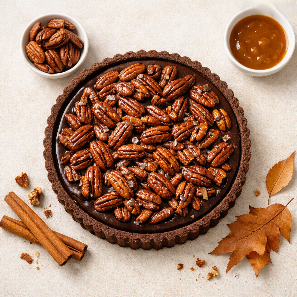 Chocolate Pecan Tart