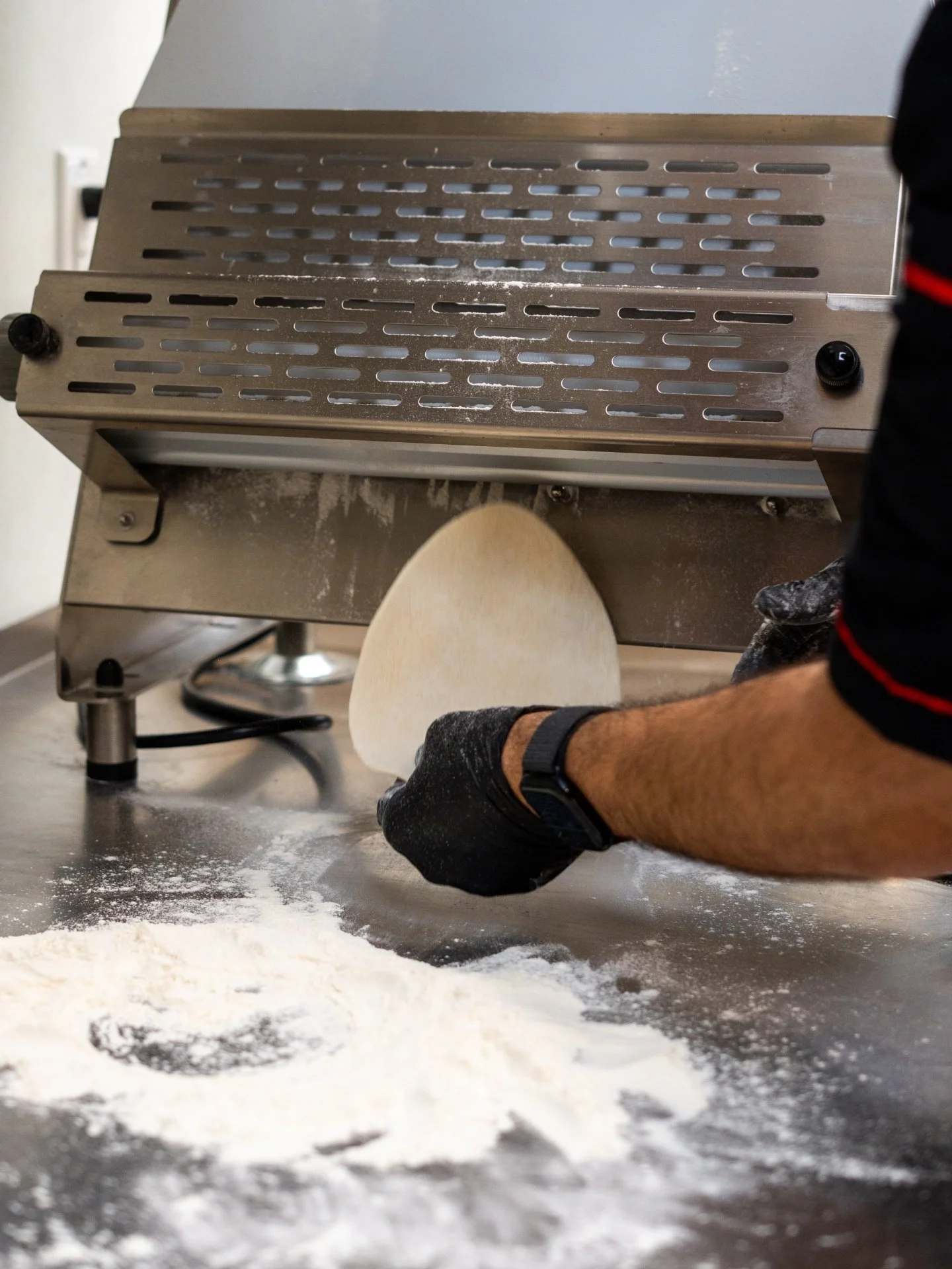 Everyone&rsquo;s rolling dough this week&hellip;
we just started early 😌🫓🔥
Fresh pita, made daily.

See you soon.

#indianapolis #Shawarma #CamDesigns