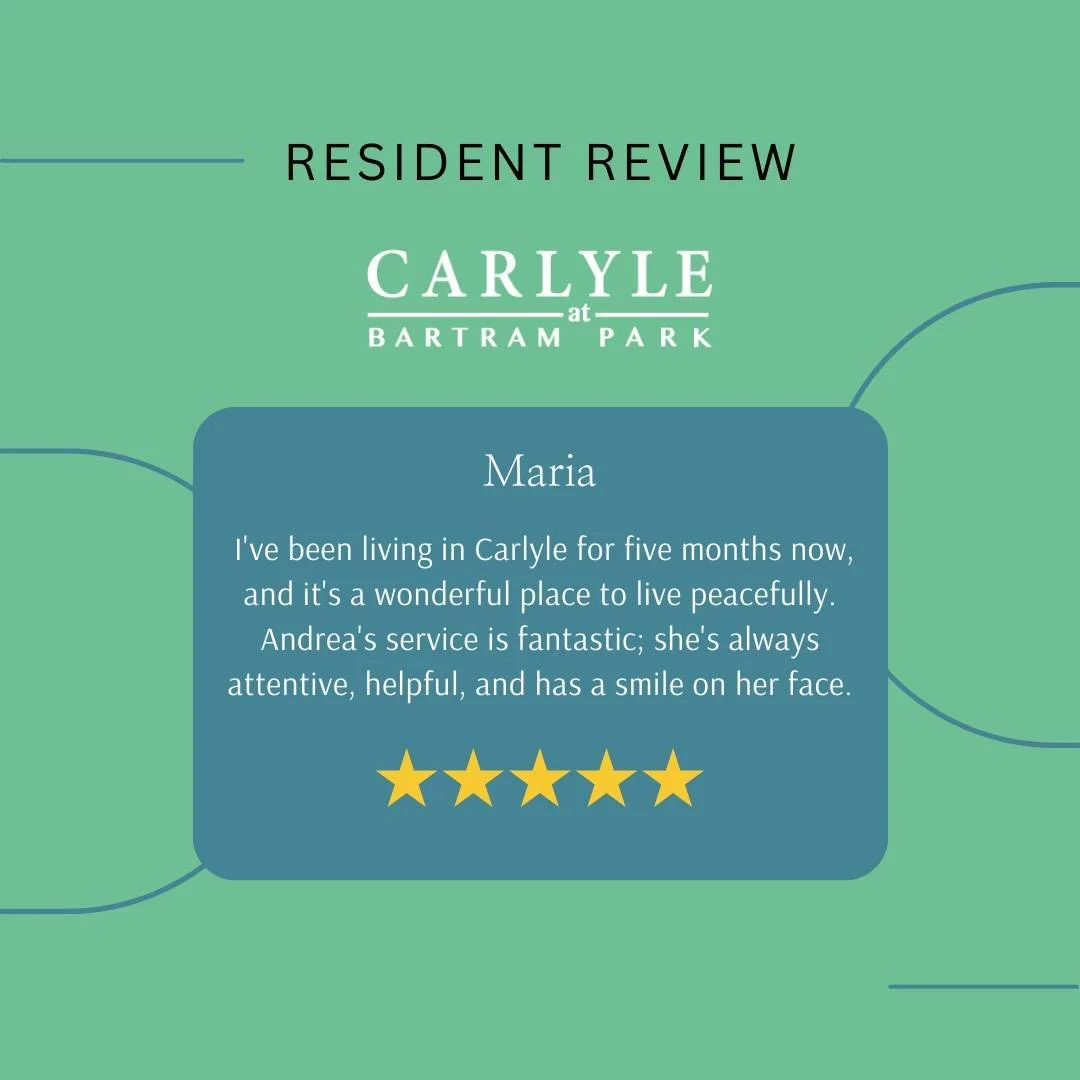 Nothing makes us happier than hearing from our community 💛 If you&rsquo;ve enjoyed your experience, feel free to leave us a review on Google!

#ApartmentLiving #JacksonvilleFL #BartramPark #LuxuryApartments #HomeSweetHome #MoveInReady #ModernLiving 