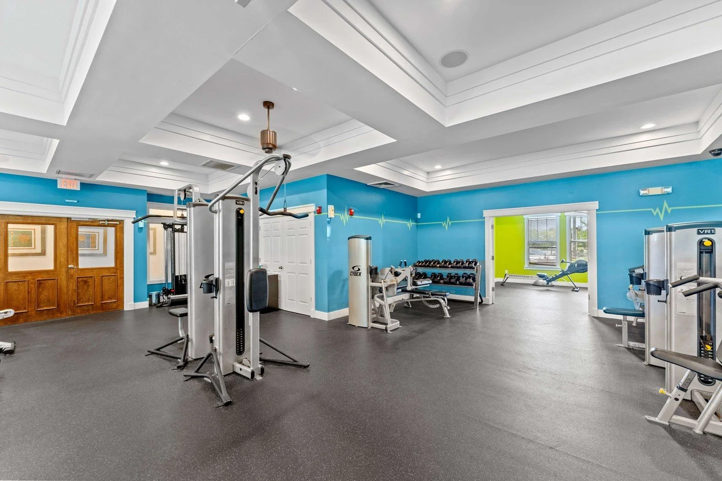 Workouts just got a whole lot easier when the fitness center is steps from your front door.

#CommunityLife #ApartmentLiving #ResidentLife #HealthyLifestyle #GetMoving #ApartmentCommunity #carlyleatbartrampark #carlyleatbartramparkapts #bartrampark #