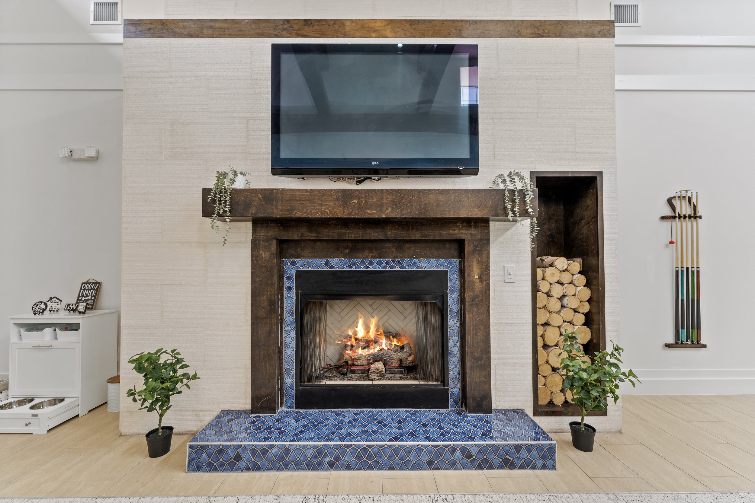 Clubhouse Fireplace