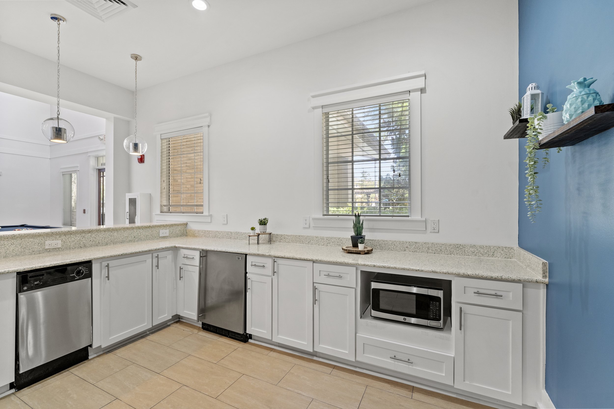 Resident Clubhouse Kitchen