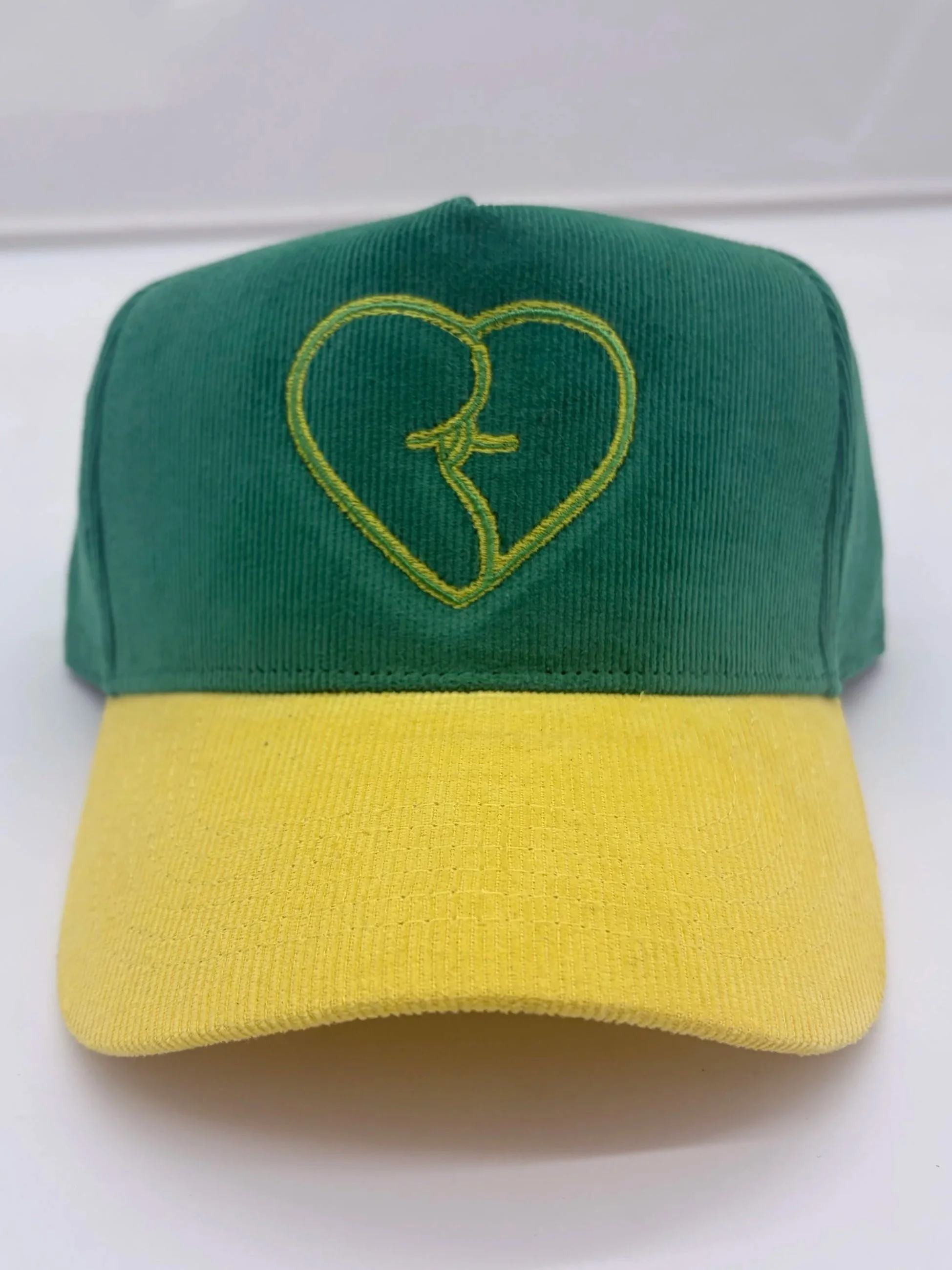 Deep Green Cordy W.O.L.F Cap