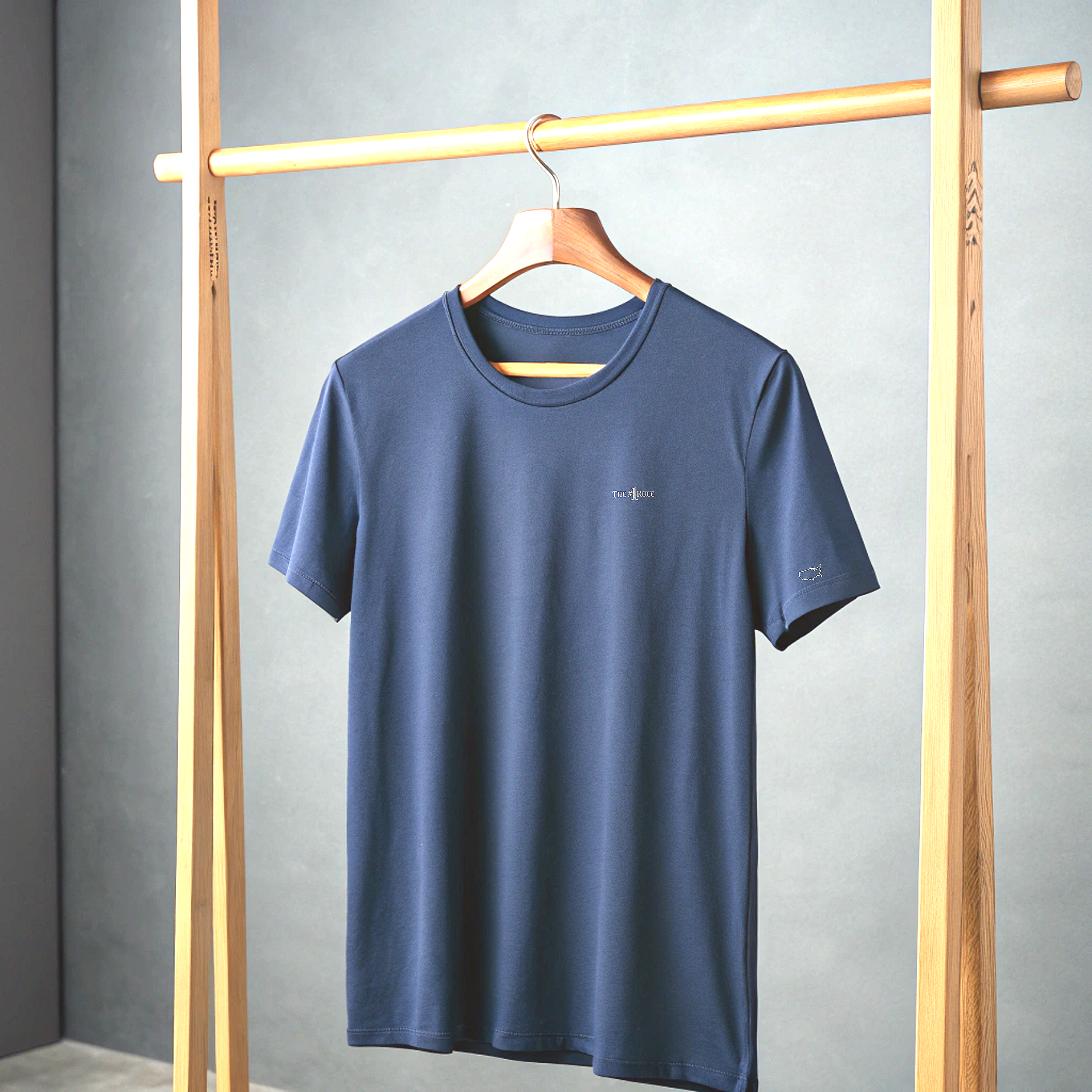 The+%231+Rule+Navy+Tee+on+Hanger+with+RBA.png