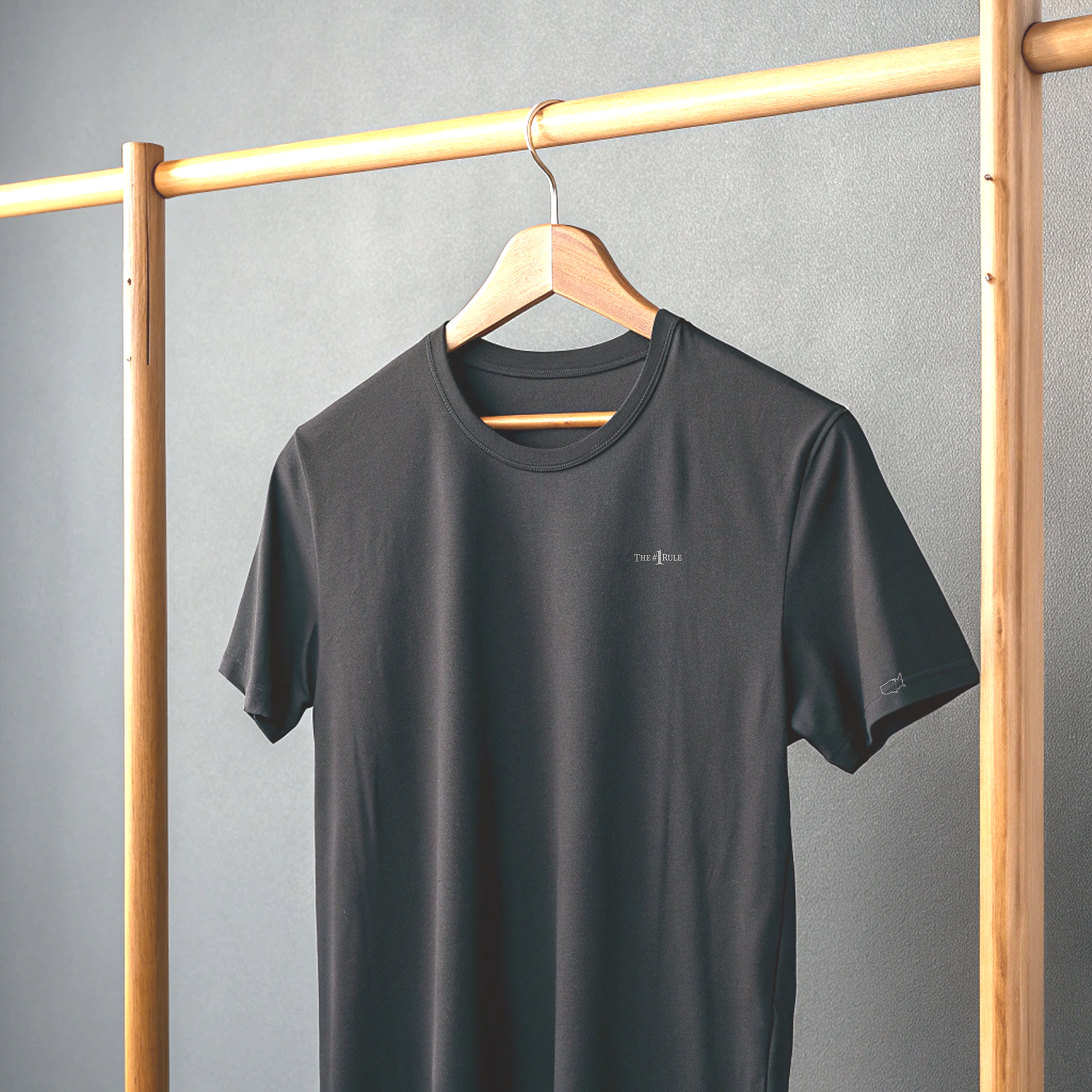 The+%231+Rule+Black+Tee+on+Hanger+with+RBA.png