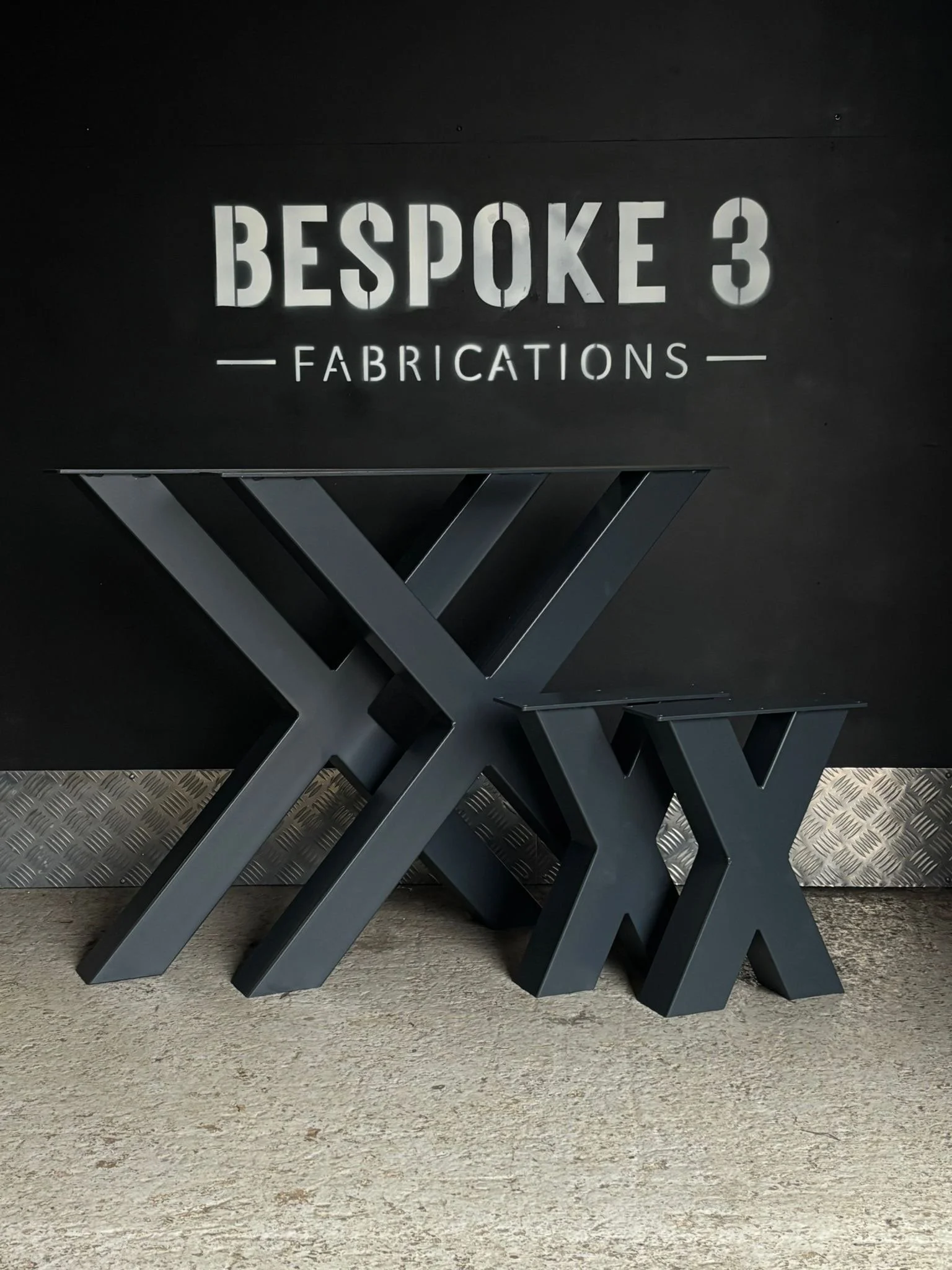 X Table & Bench Legs