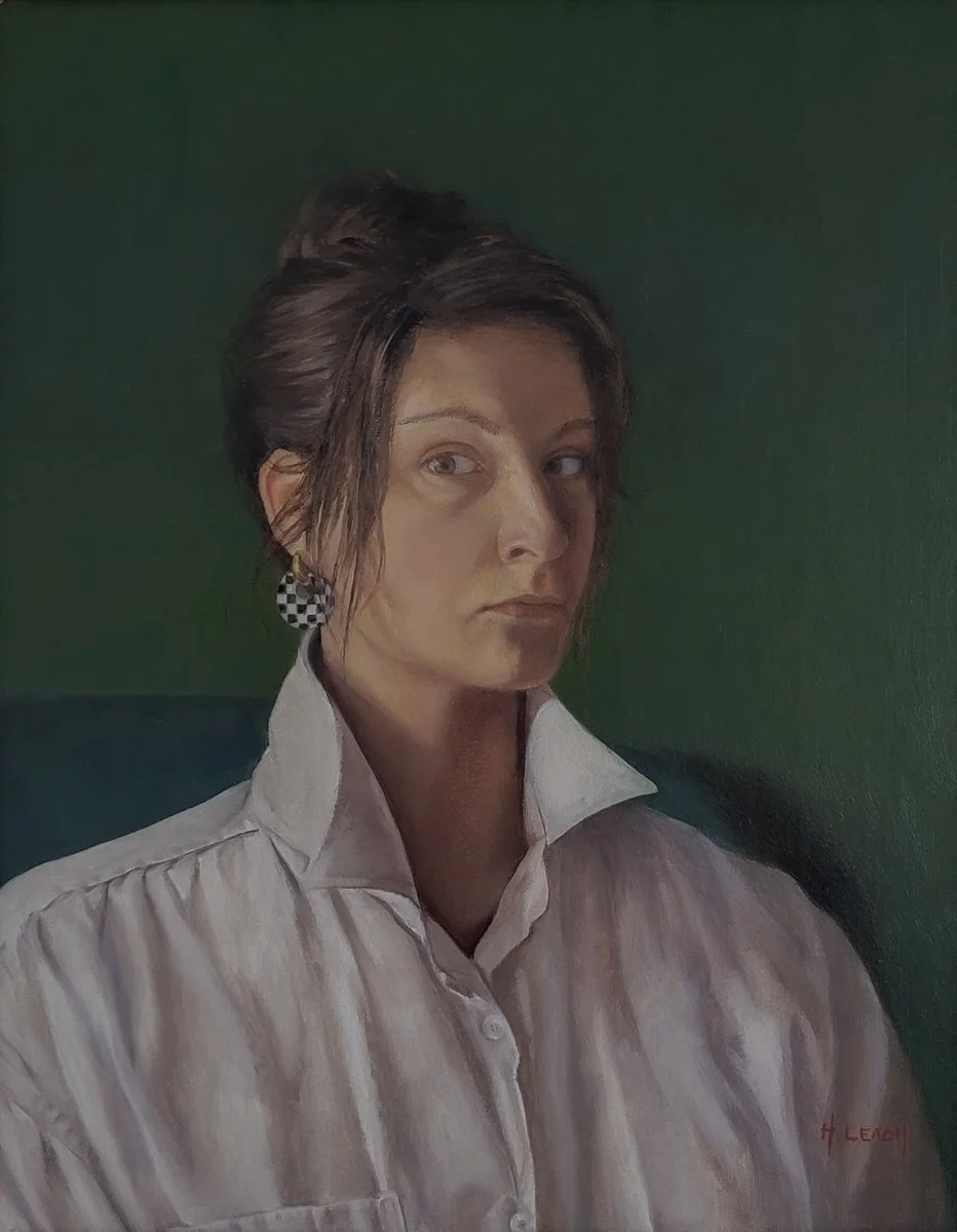 Self Loathing at 35 - 16x20 in - Oil on panel - NFS