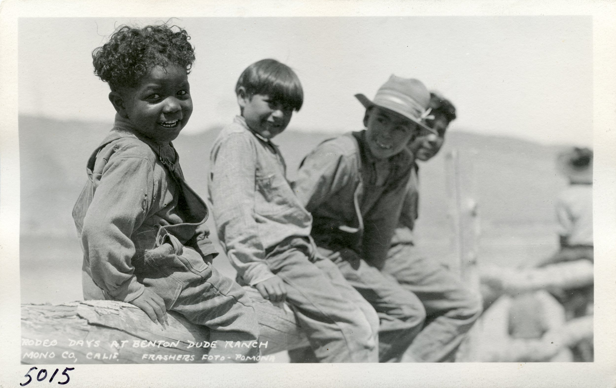 Nevada Historical Society eth05015 Boys at dude ranch in CA Master i
