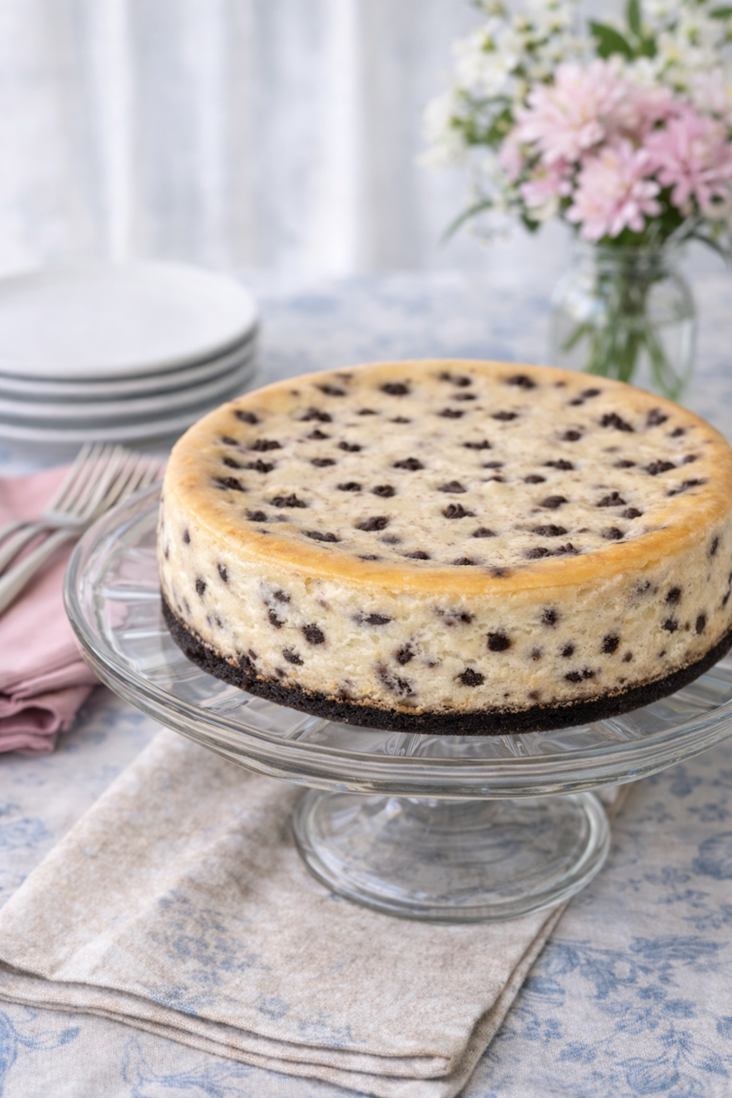 Chocolate Chip Cheesecake - Joan Maries Cheesecakes.png