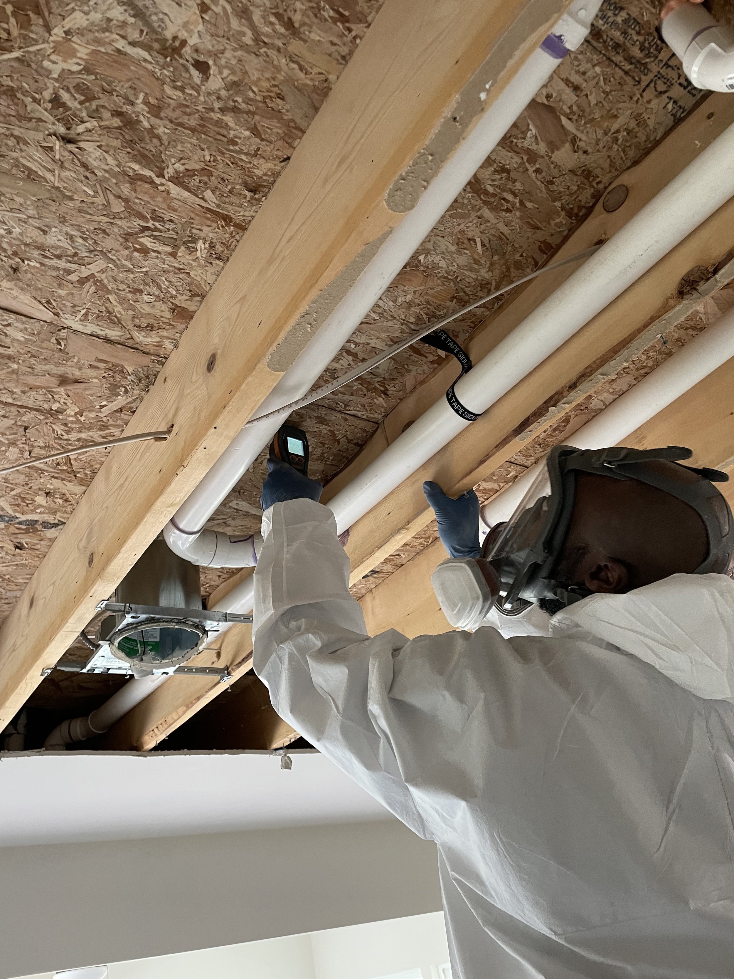 (Moisture Check Photos)