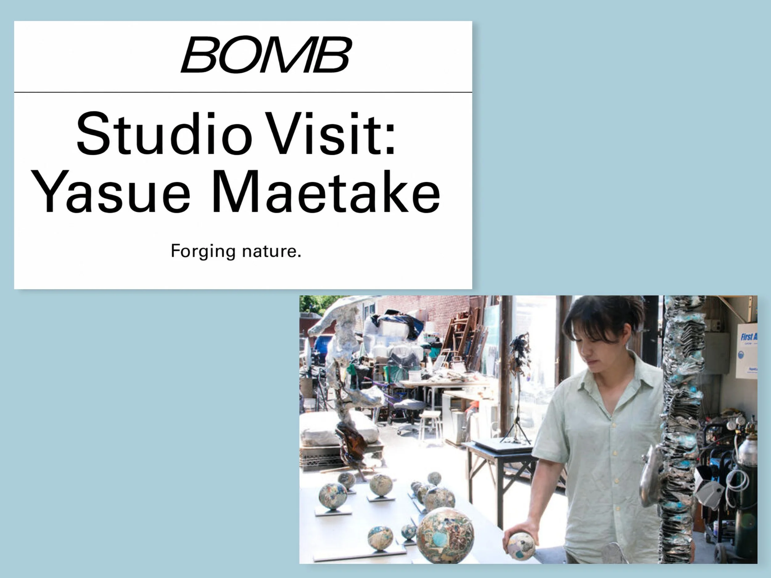 YASUE MAETAKE - BOMB Magazine
