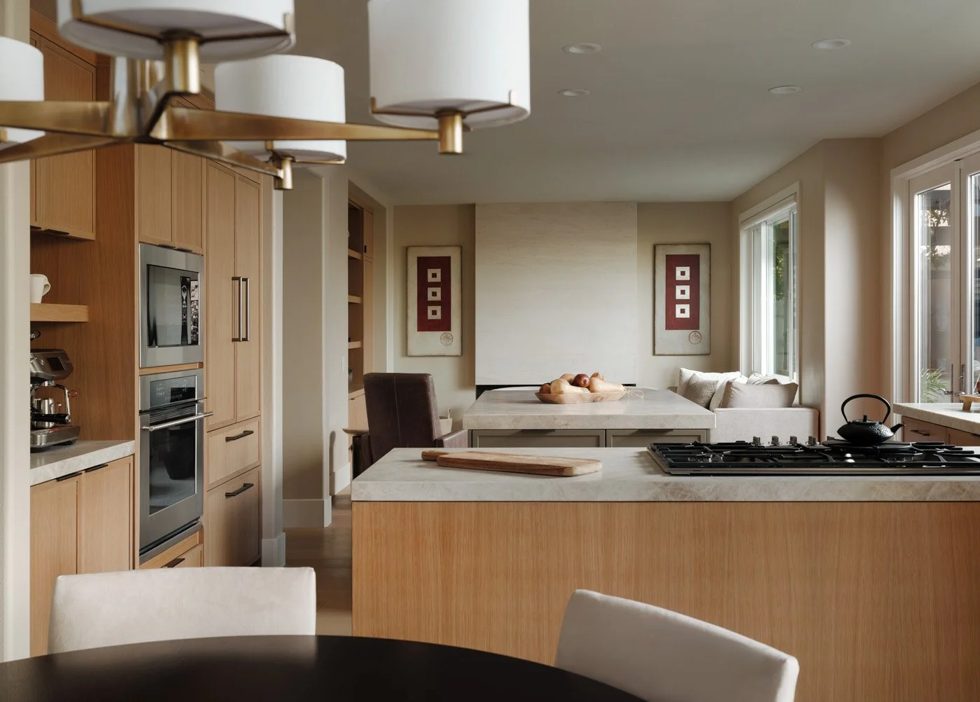 Kitchen looking into Living Room