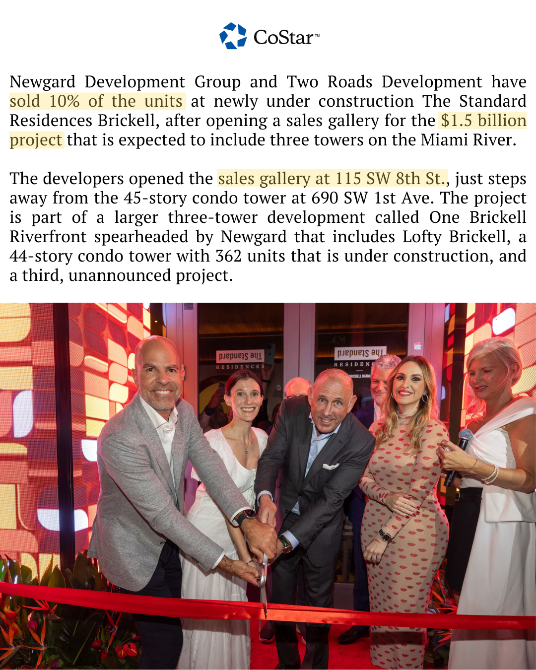 Standard Residences Brickell Newgard