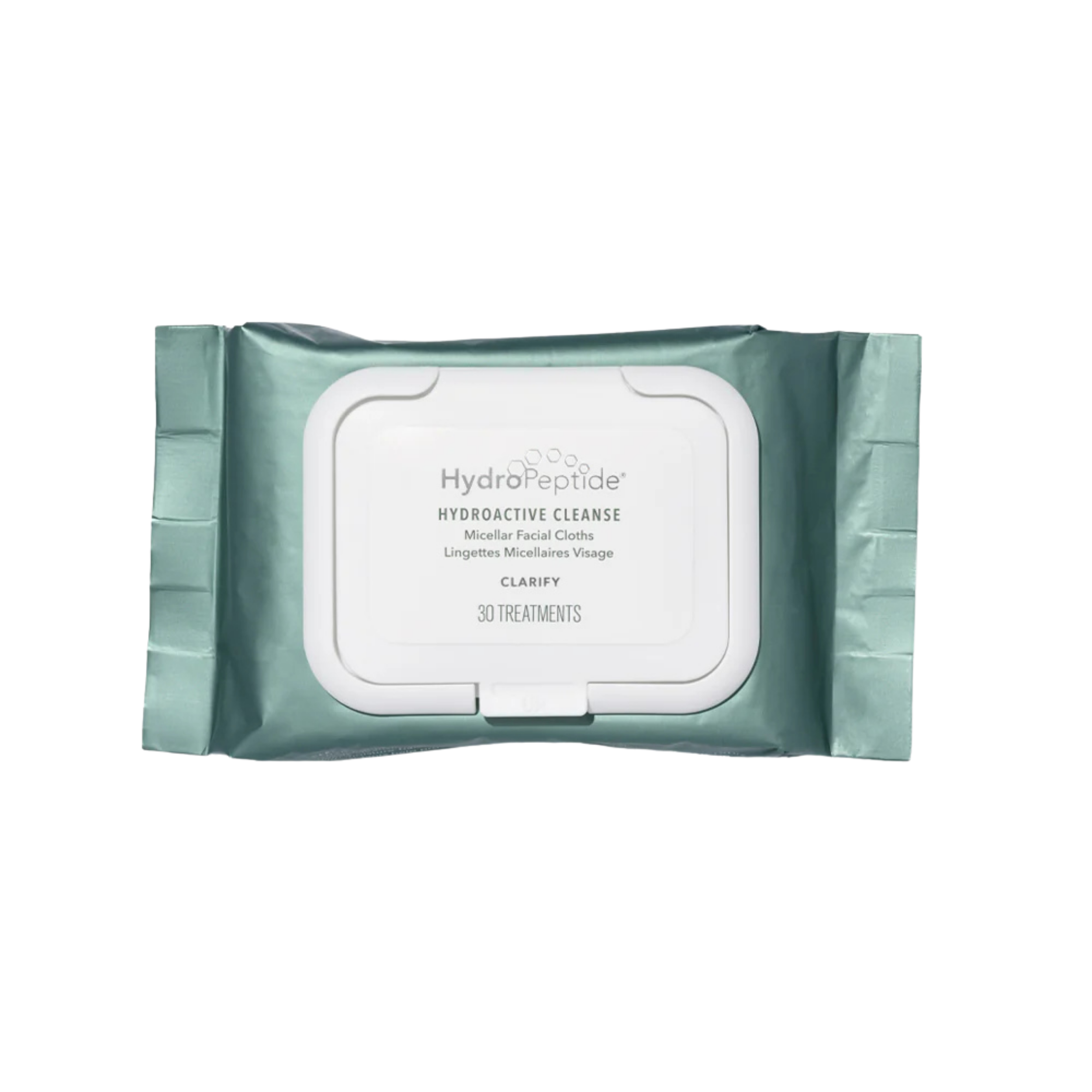 Hydropeptide HydroActive Cleanse Micellar Facial Towelettes