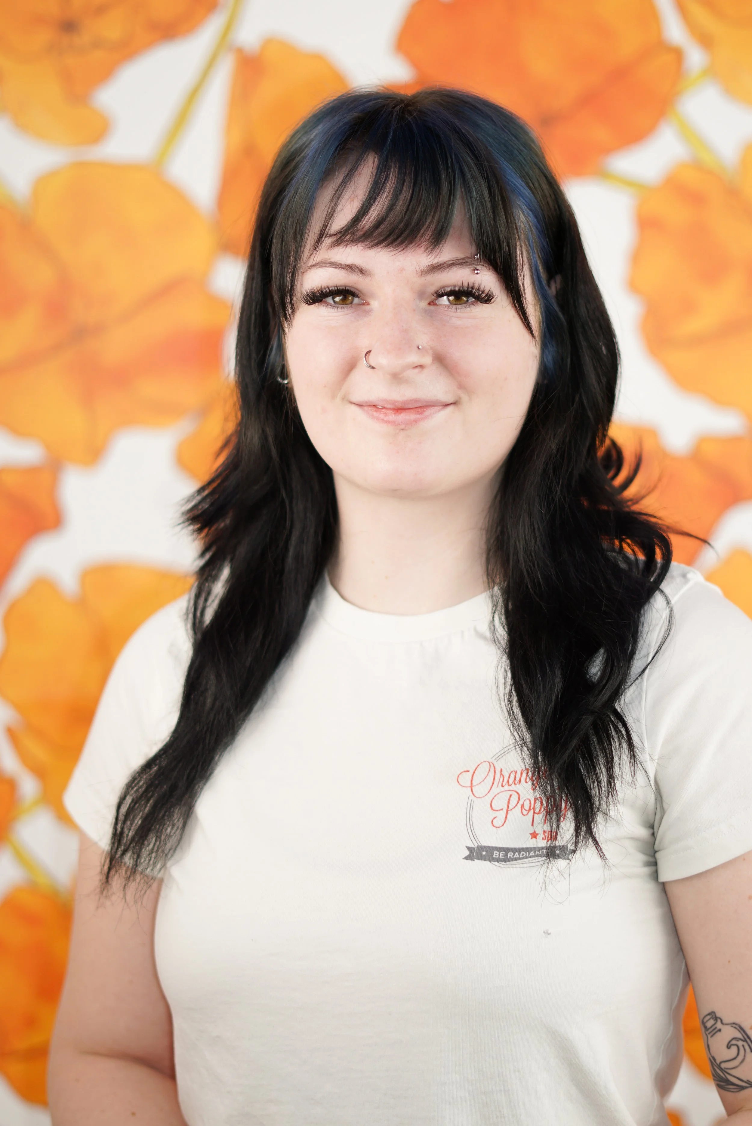 Licensed Esthetician Savannah at Orange Poppy Spa.