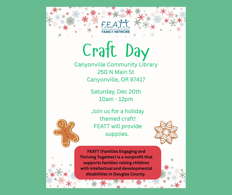 FEATT Family Network Holiday Crafts