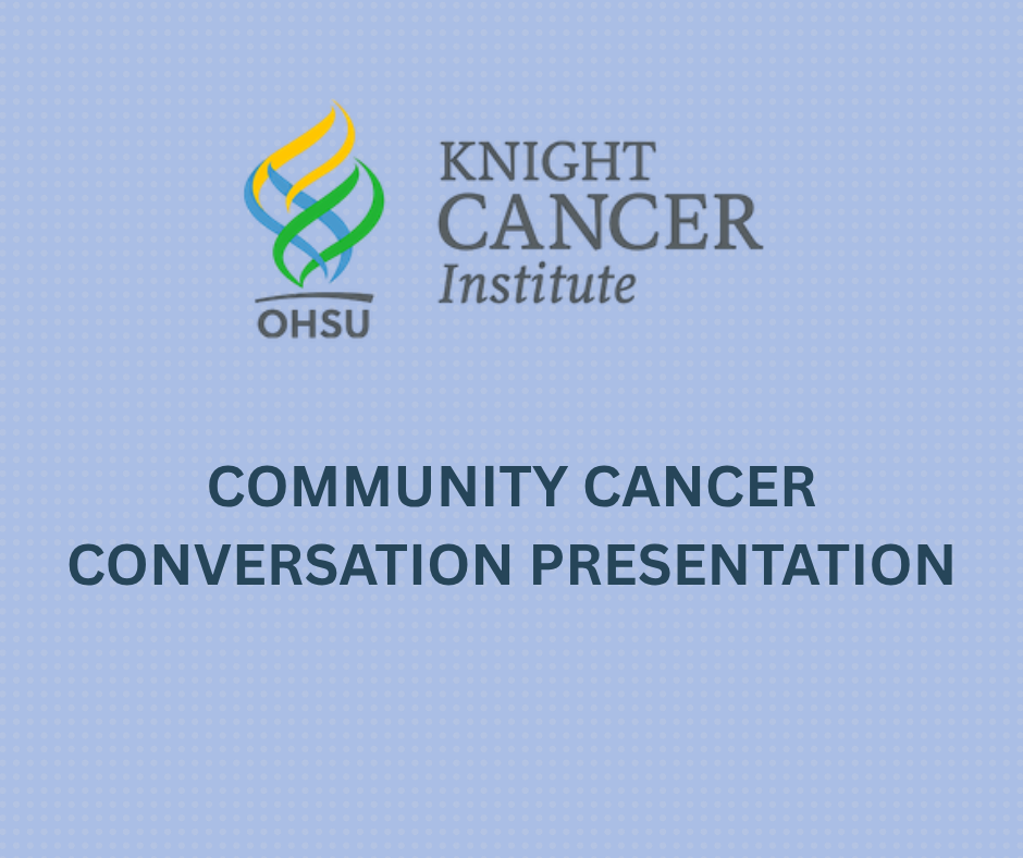 Community Cancer Conversation Presentatin