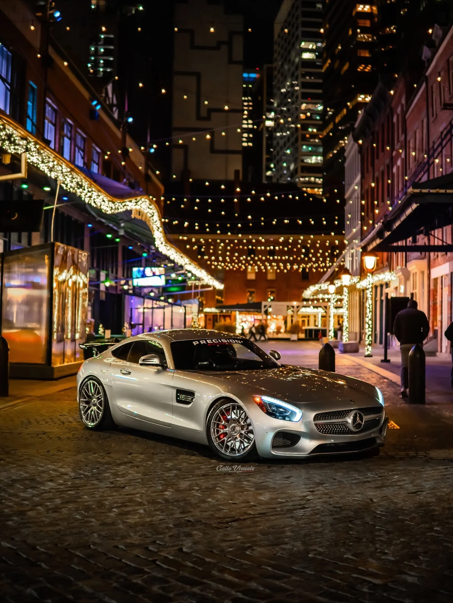 Luxury, Horsepower, and Styling: illuminated by the city lights. Every angle, every line. Pure Mercedes AMG. 🌌

🏎️ @clssy63 
-
-
-
-
-
#AMG #MercedesAMG #AMGGT #AMGGTS #GTS #MercedesBenz #AMGLife #AMGFamily #AMGNation #MercedesPerformance #GermanEn