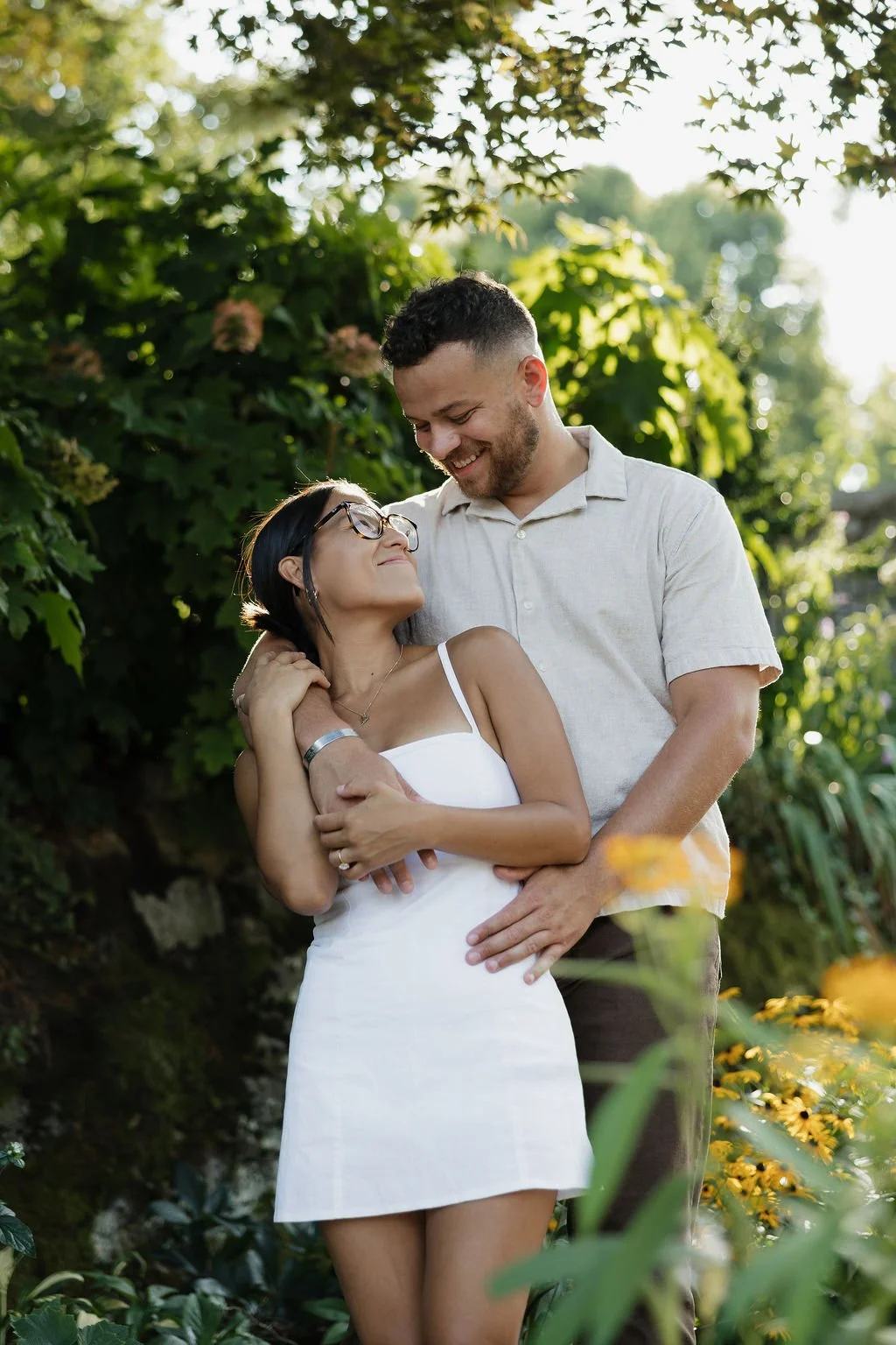 Flirty Engagement Session