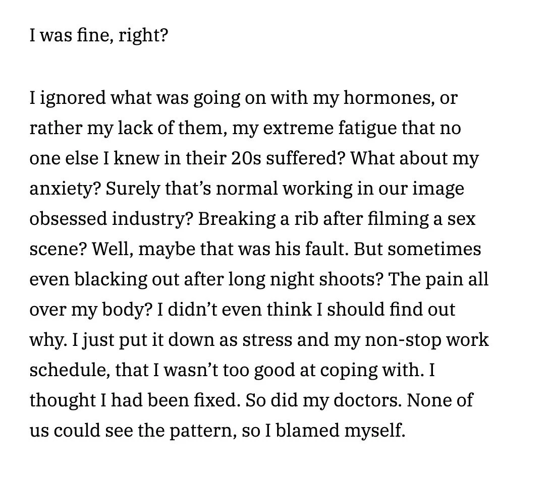 See @emilia_clarke discuss her experience with complex chronic illness -- hers following a #TBI -- in @variety. We're proud of you and your work at @sameyouorg, Emilia!