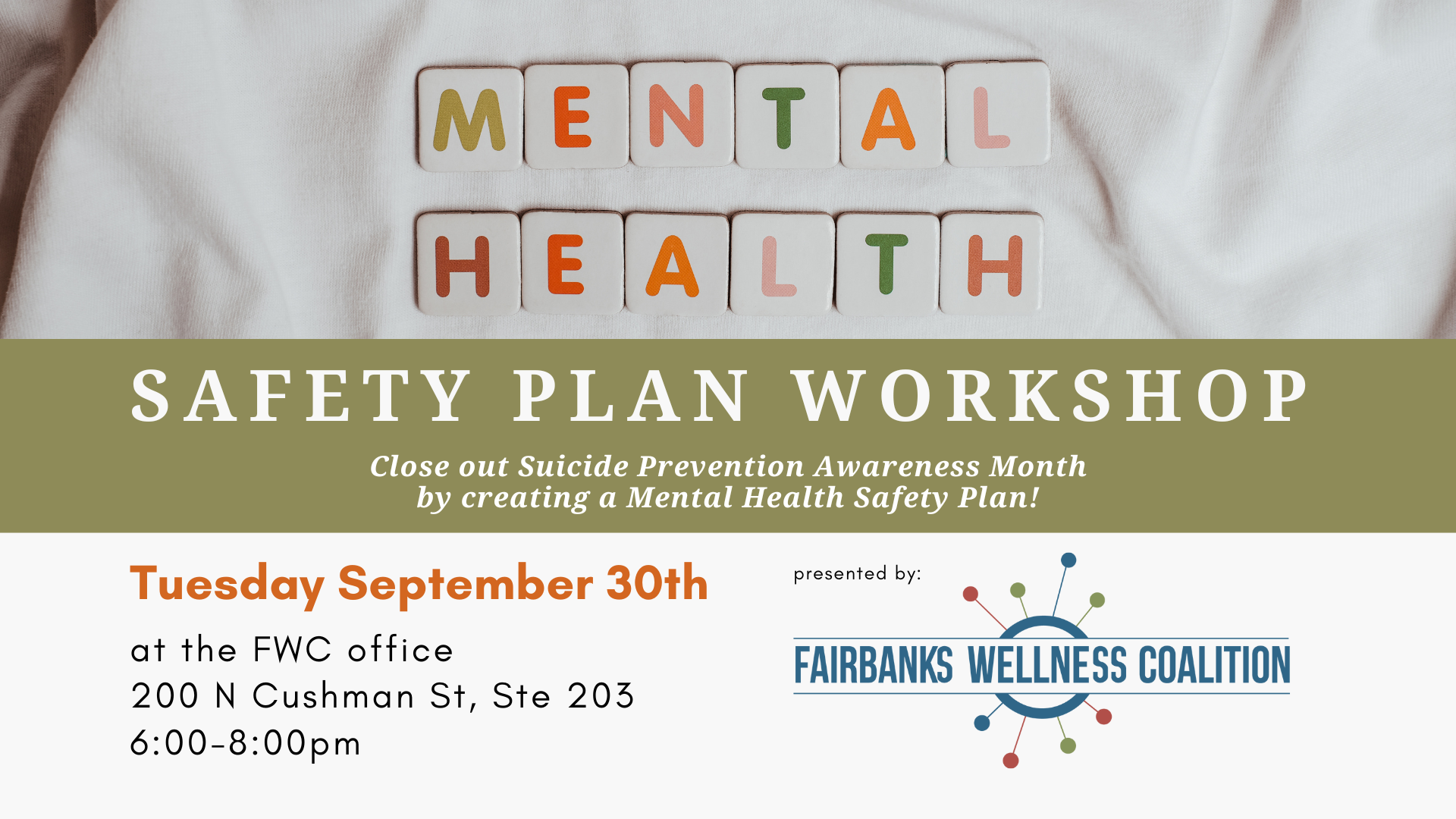 Mental Health Safety Planning Workshop