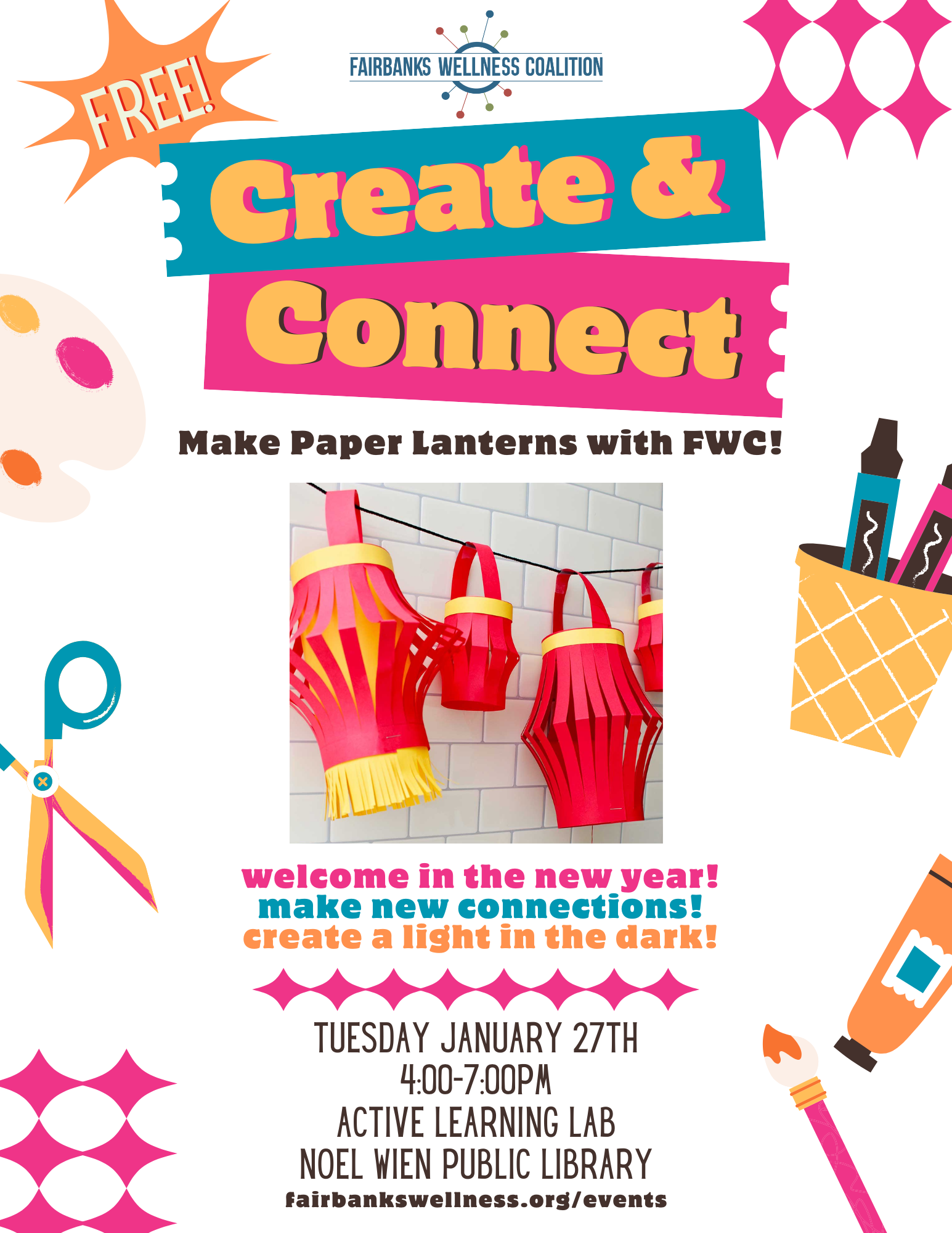Create & Connect: Paper Lanterns