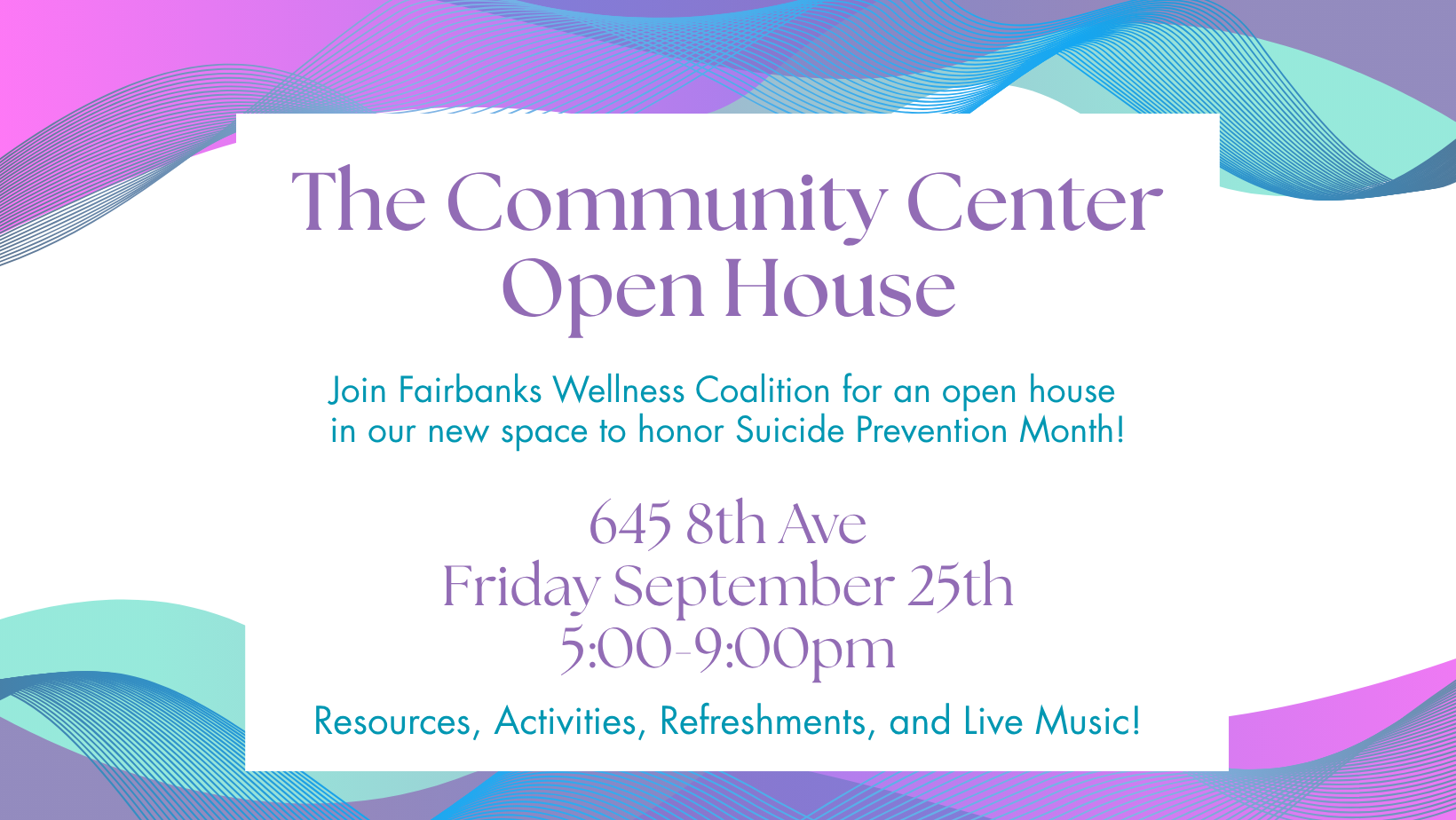 The Community Center Open House