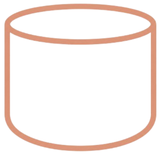 A crystal singing bowl