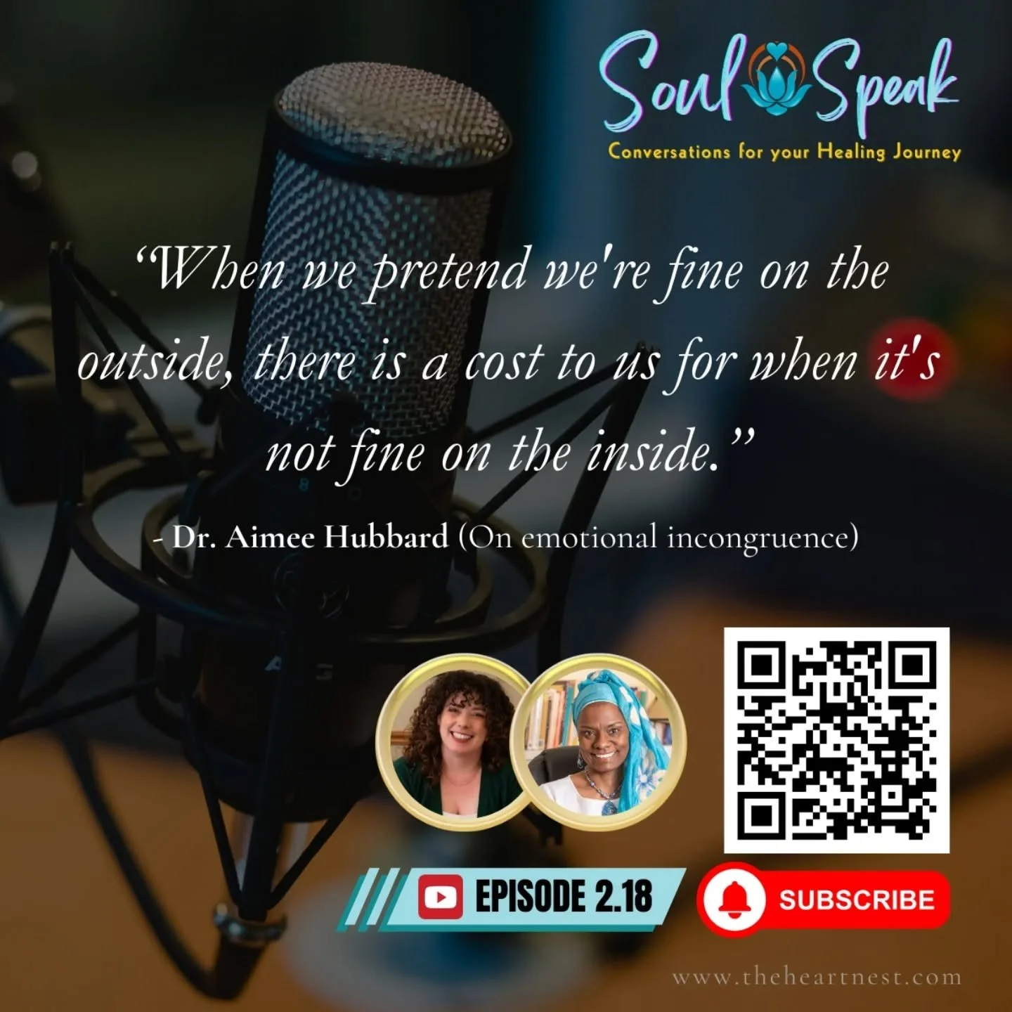 Congruence is one of my favorite therapy words. A common form of incongruence is people-pleasing.

​This quote from my recent guest spot with @drsabrinasheartnest speaks to the cost of people-pleasing. Acting fine when you&rsquo;re not fine is bound 