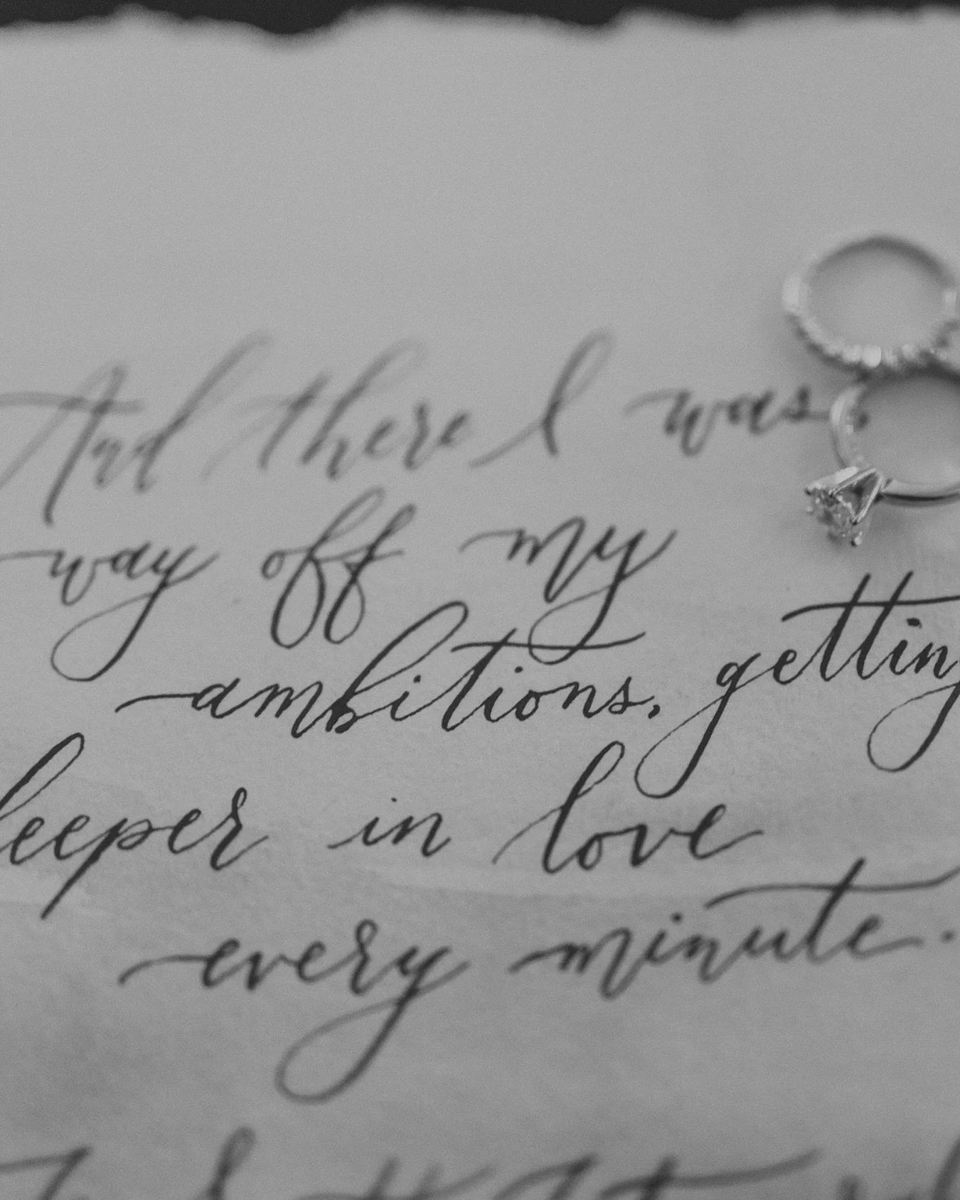 The words that started forever.
Every detail designed to celebrate love in its purest form.

Love always, Cr&egrave;me &amp; Co.